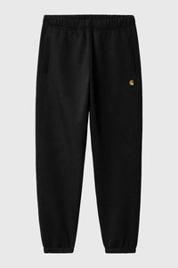 Carhartt Wip Chase Sweat Pant Nero Uomo carhartt wip