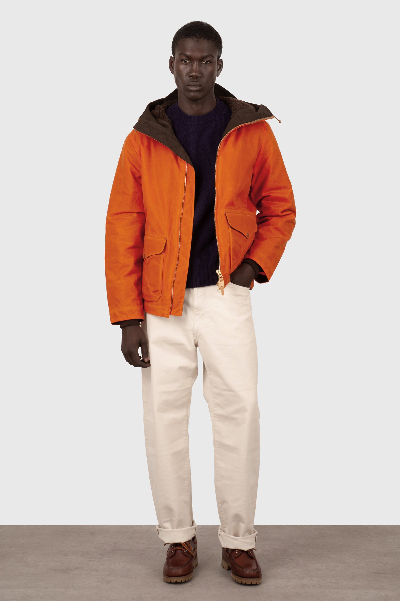 Manifattura Ceccarelli Blazer Coat Arancio Uomo - 9