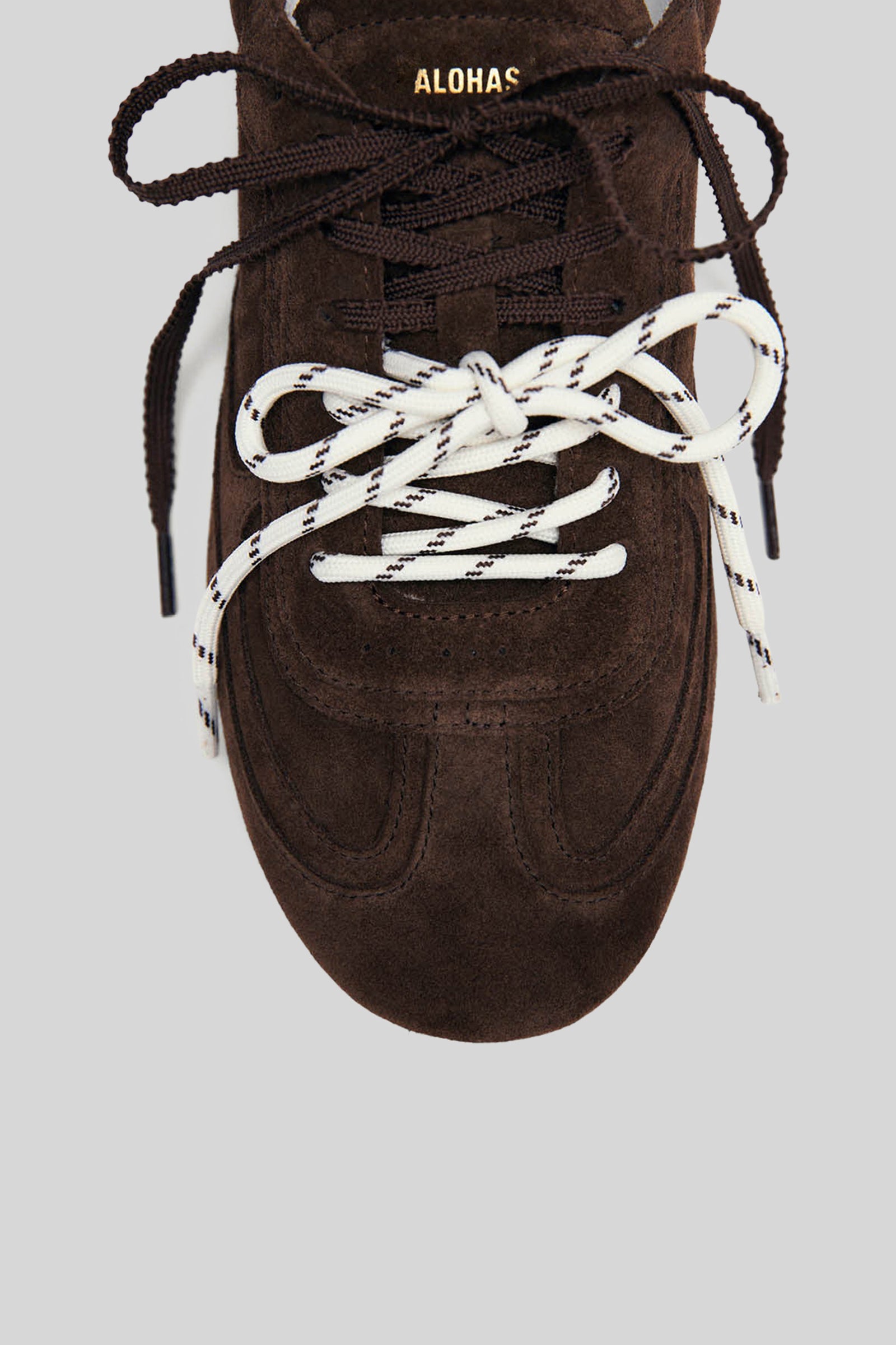 Tb.24 Suede Chocolate Brown Leather Sneaker - 2