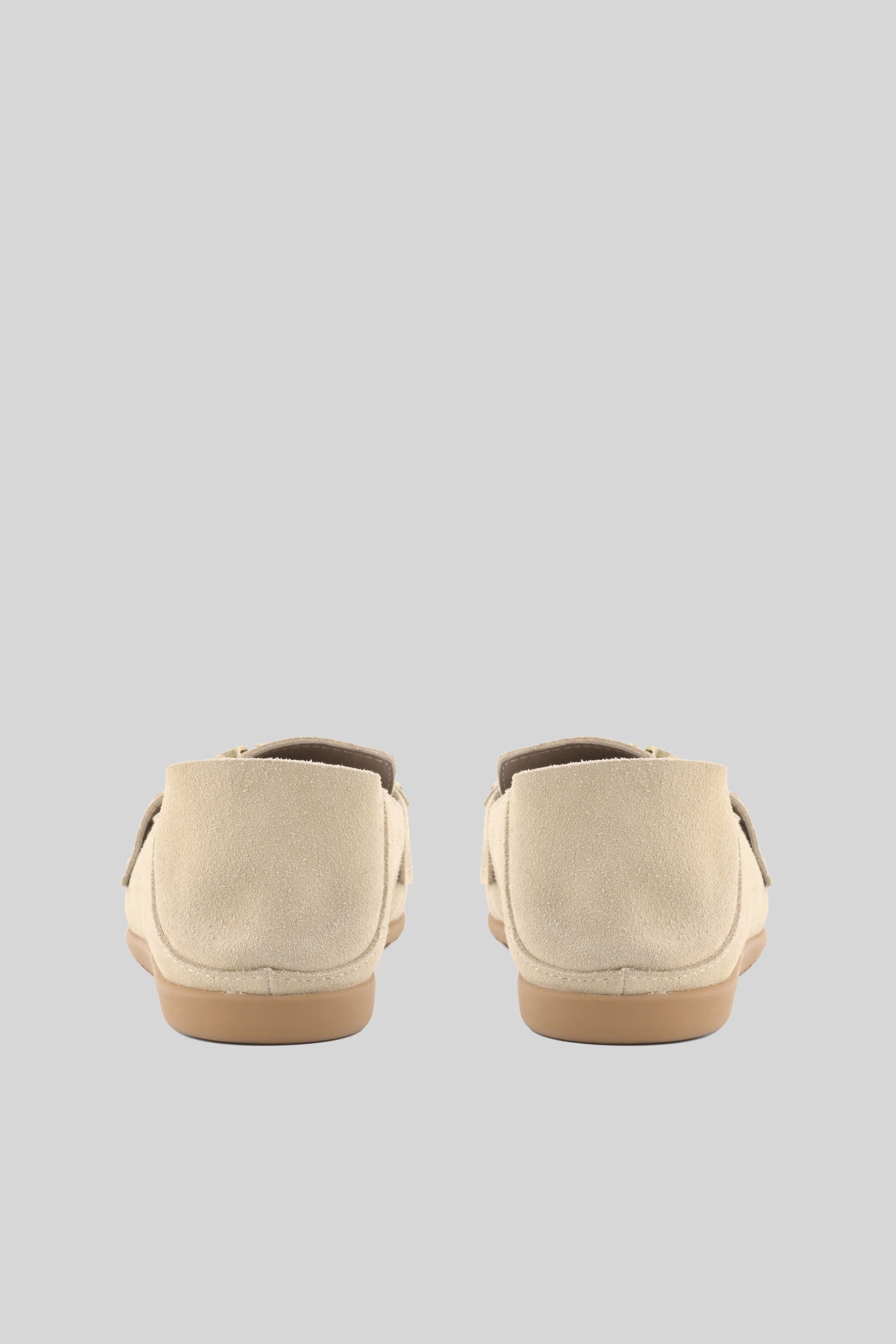 Mou Ballerina Slip-on Suede Beige Donna - 4