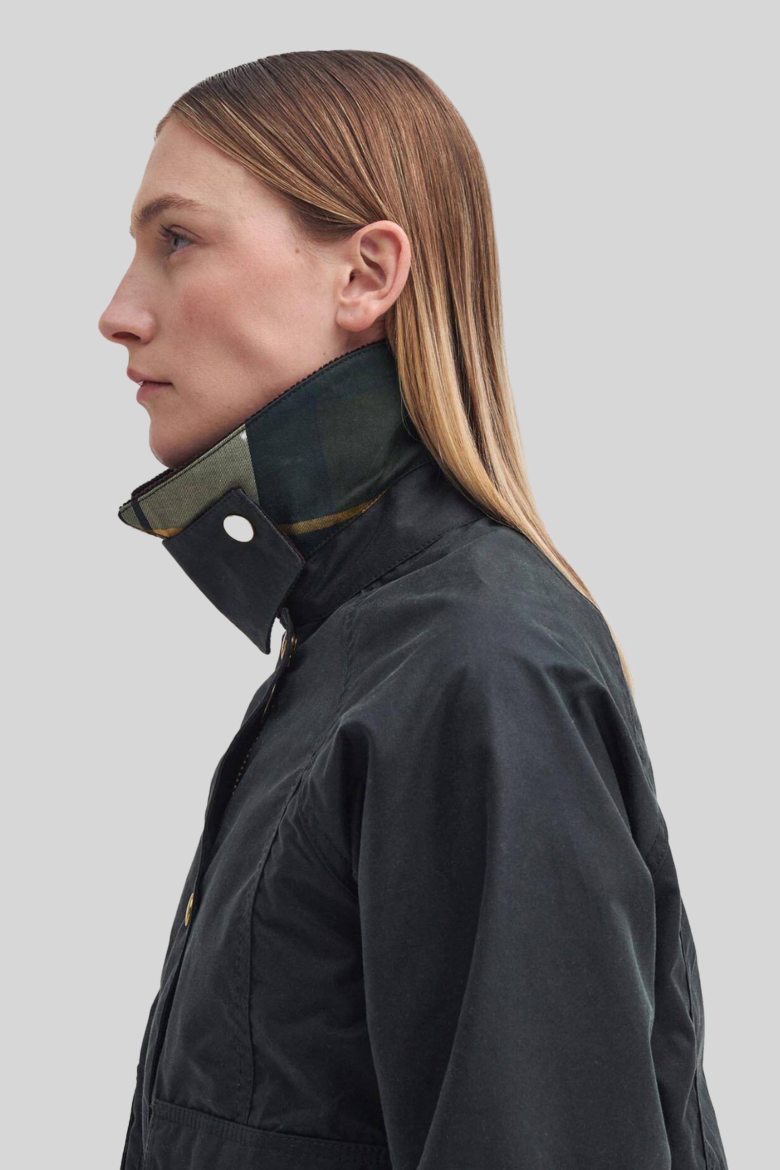 Cropped Beadnell Wax Jacket - 3