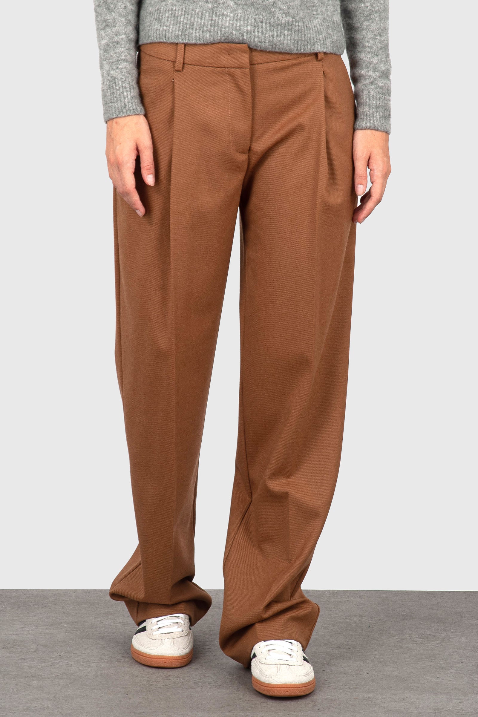 Grifoni Pantalone Pence Cammello Donna - 3