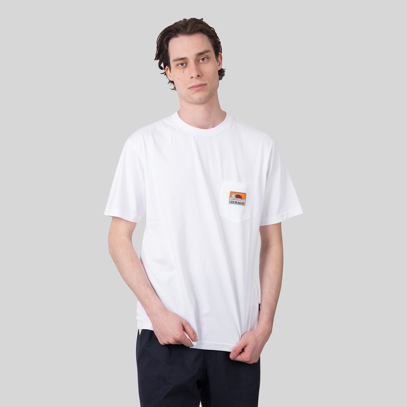 Sebago T-shirt Rockycoast Bianco Uomo - 5