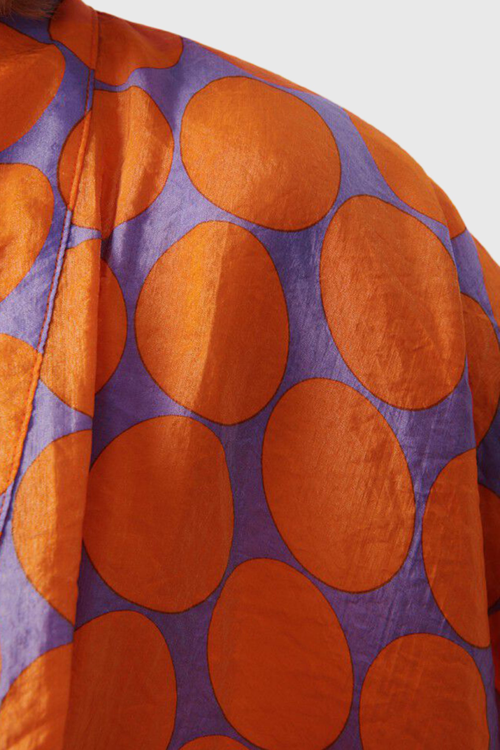 American Vintage Kimono Scarow Arancio Donna - 4
