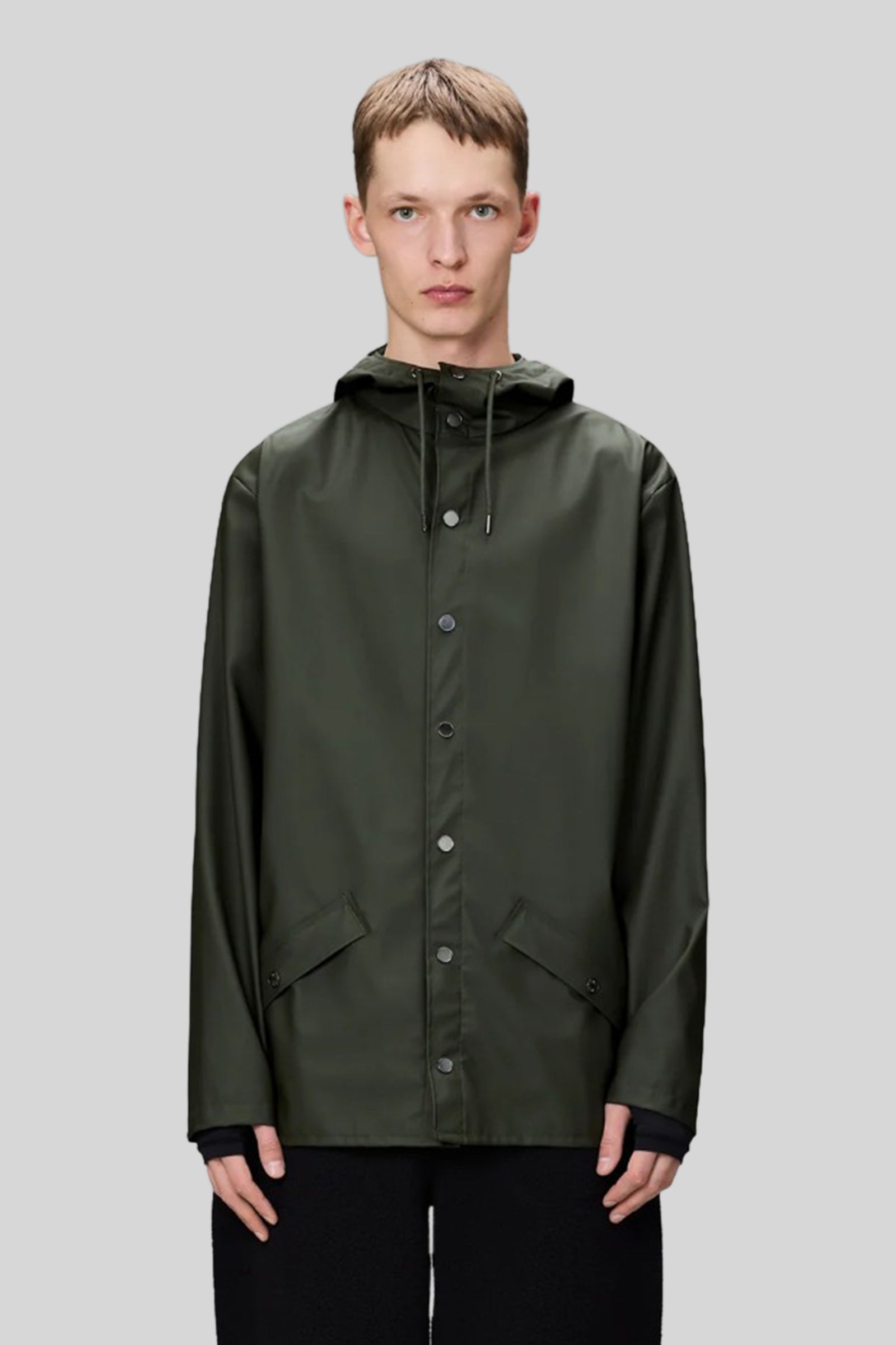 Rains Jacket Verde Uomo - 1