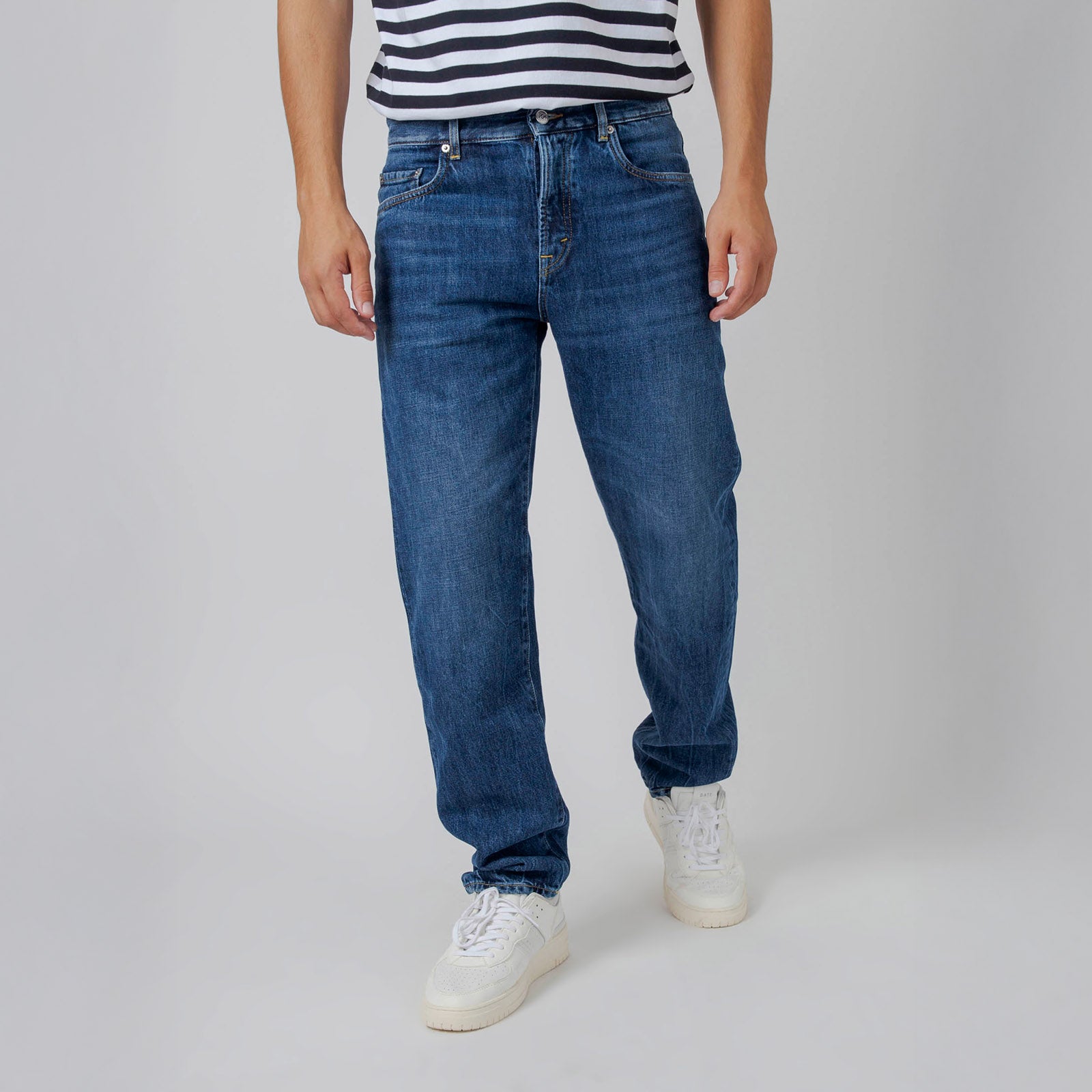 Department Five Jeans Newman Tapered Blu Medio Uomo - 7