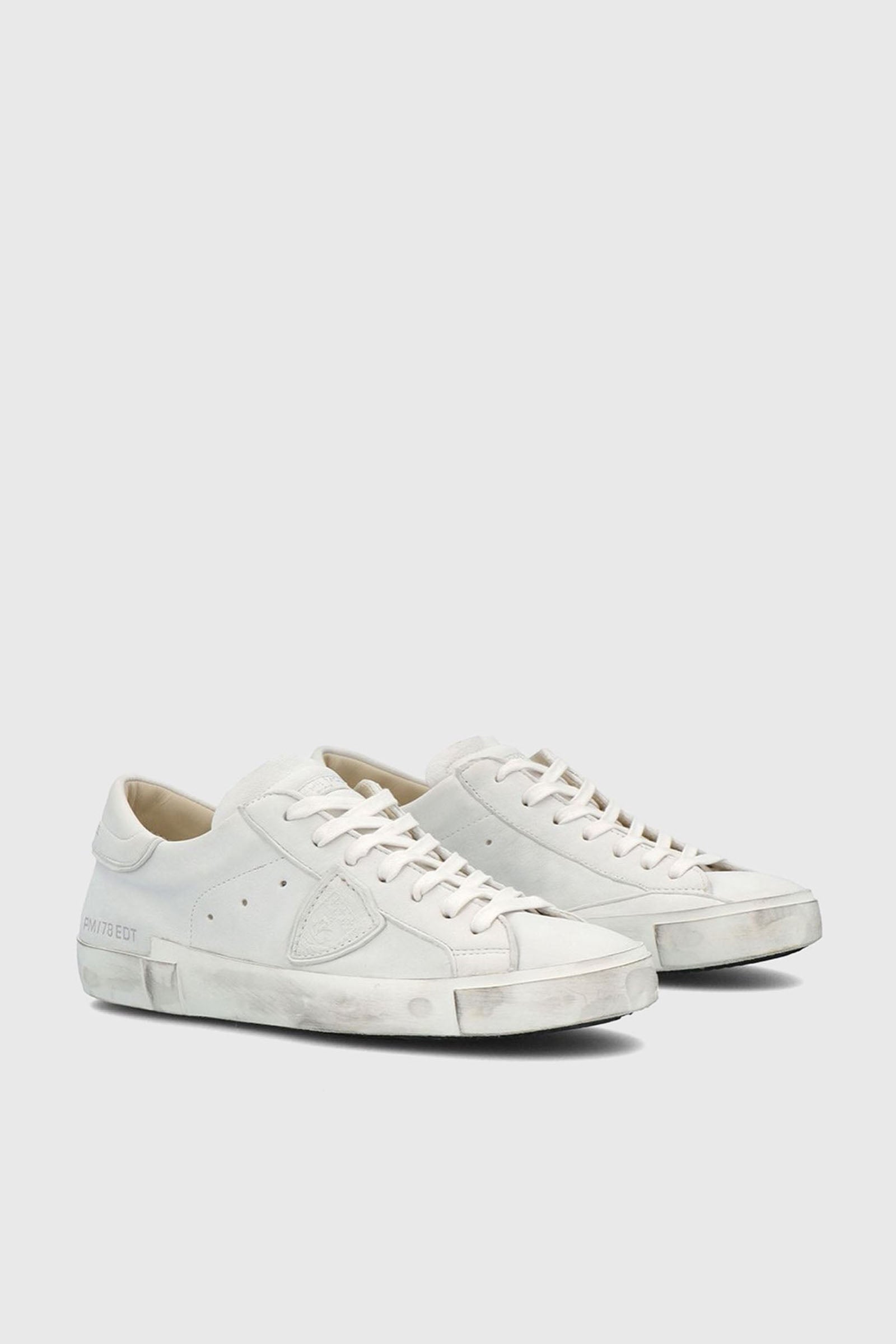 Philippe Model Sneaker Prsx Basic Blanc Bianco Uomo - 2