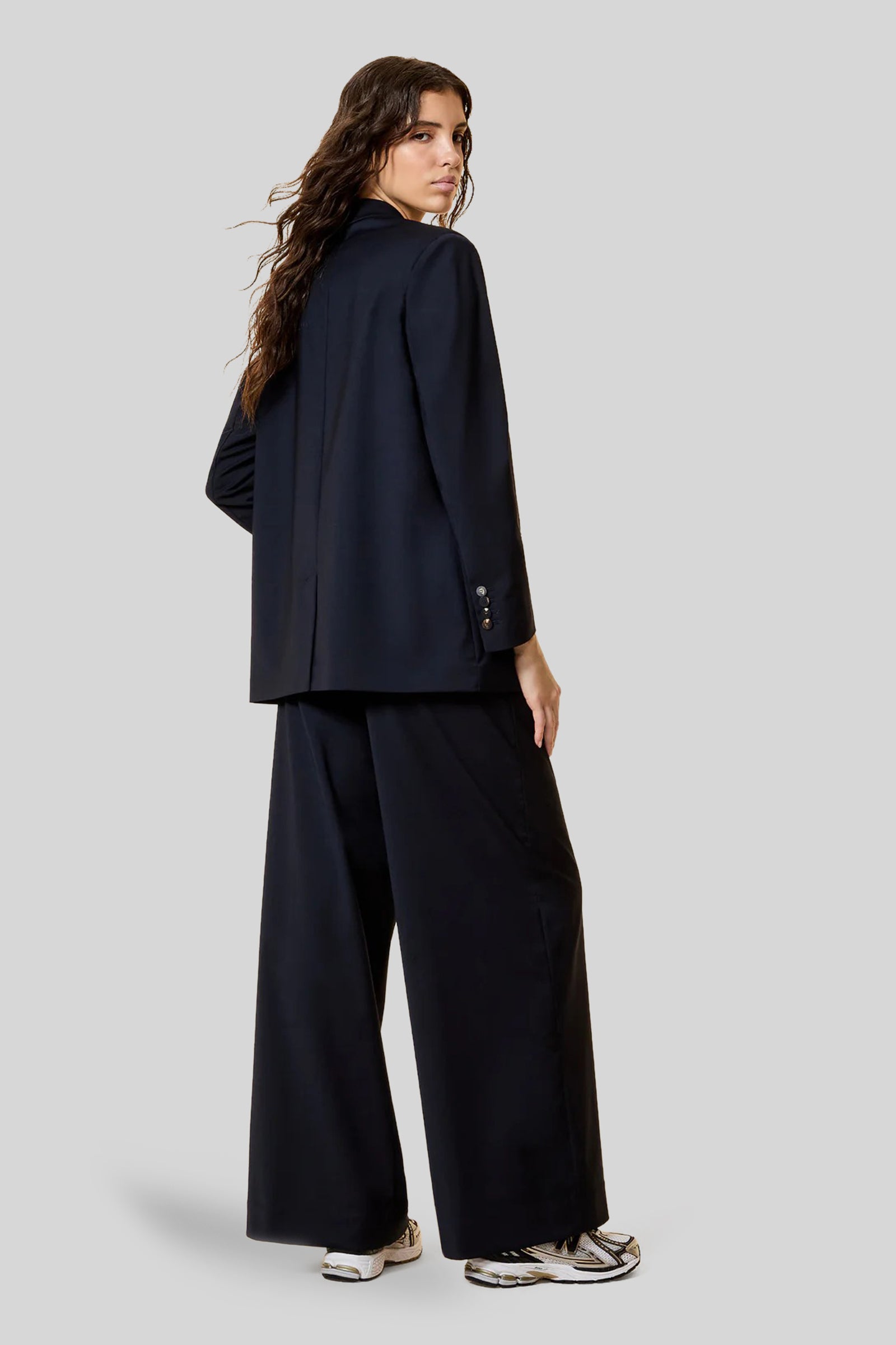 Rrd Blazer Zummer Wooltech Boyfriend Blu Donna - 4