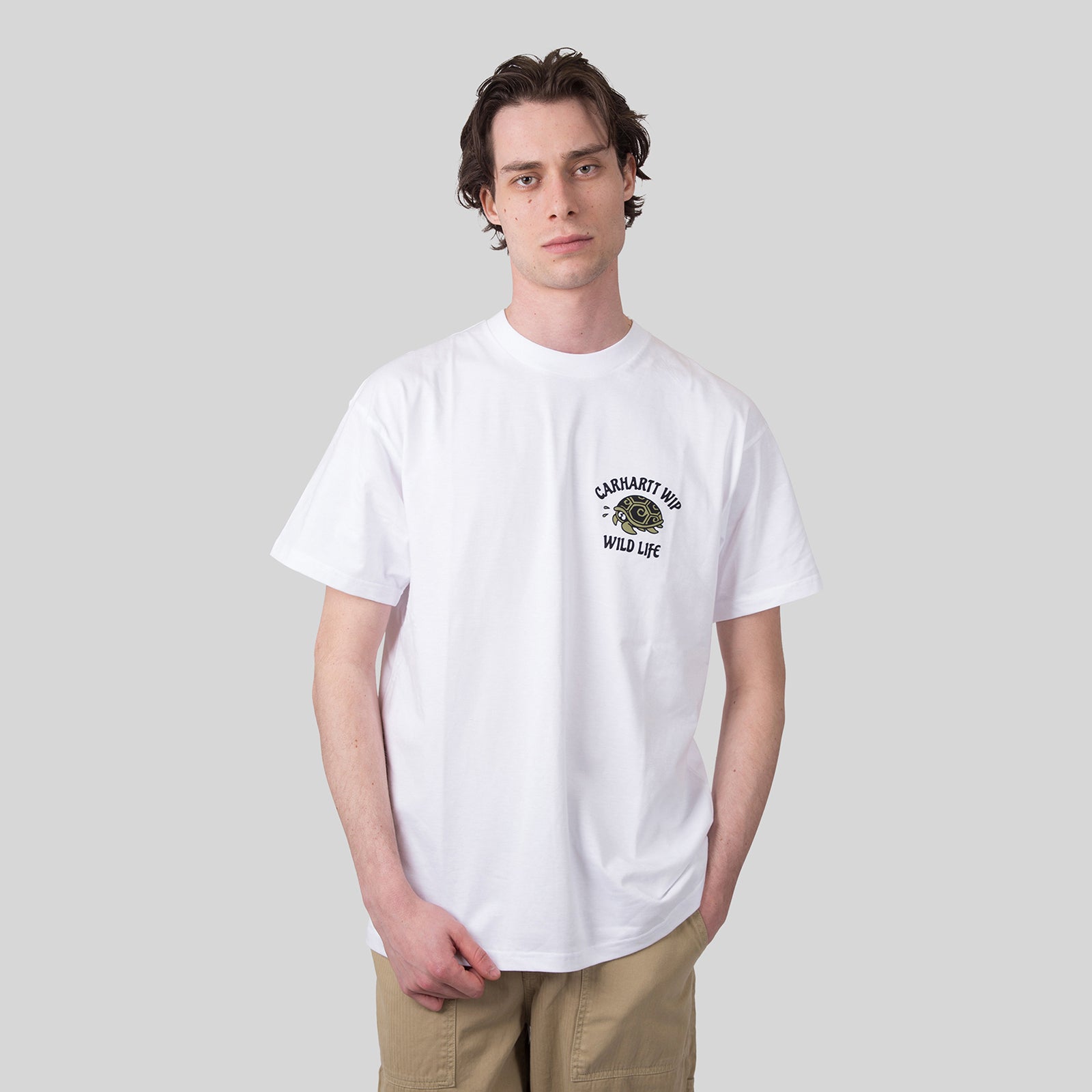 Carhartt Wip S/s Wild Life T-shirt Bianco Uomo - 7