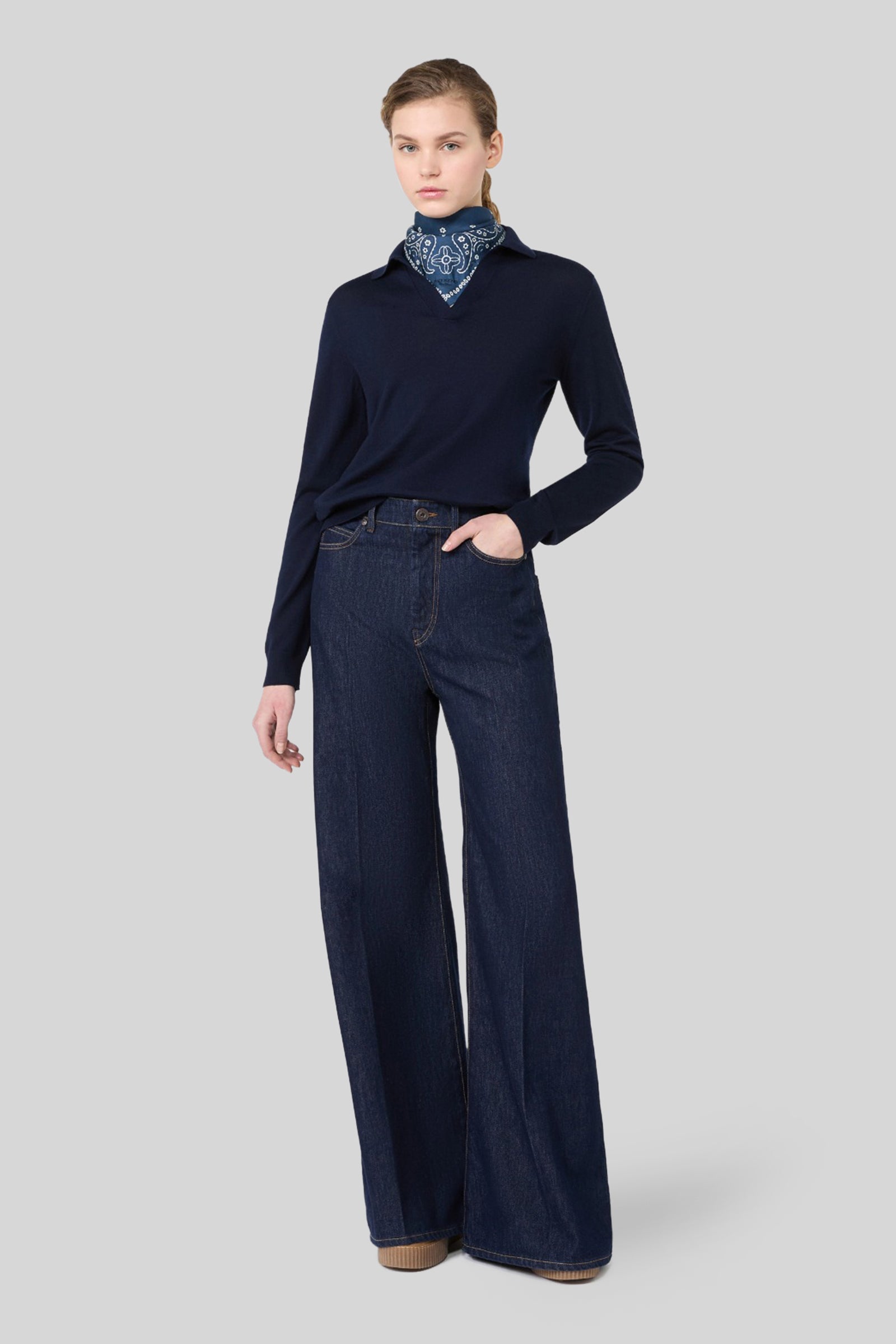 Silk And Wool Cappa Sweater - 2