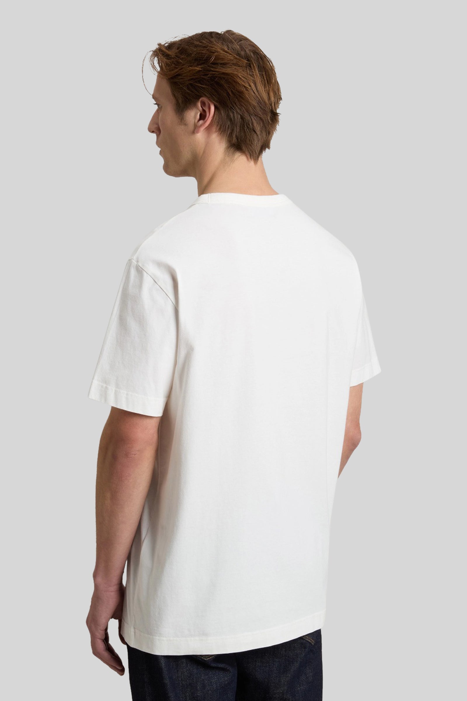 Woolrich T-shirt Logo Bianco Uomo - 2