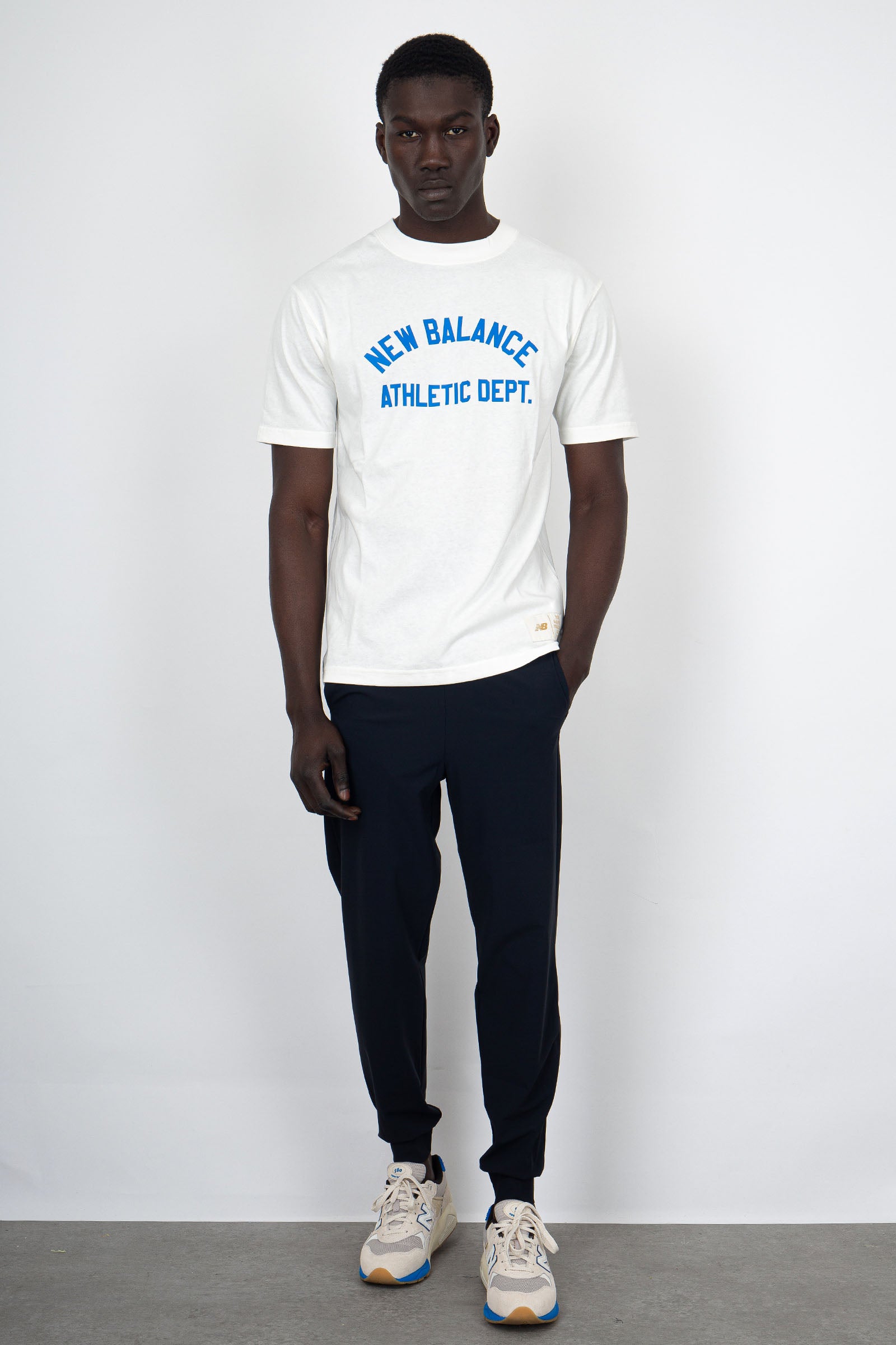 New Balance T-Shirt Sportswear Greatest Hits Cotone Bianco - 5