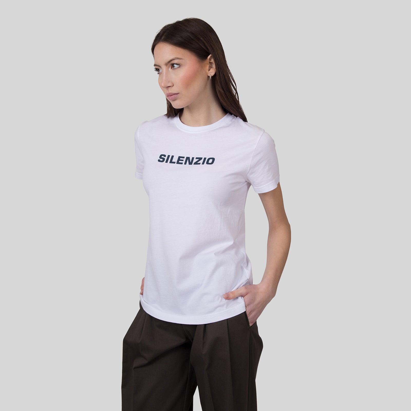 Aspesi T-shirt Silenzio Bianco Donna - 6