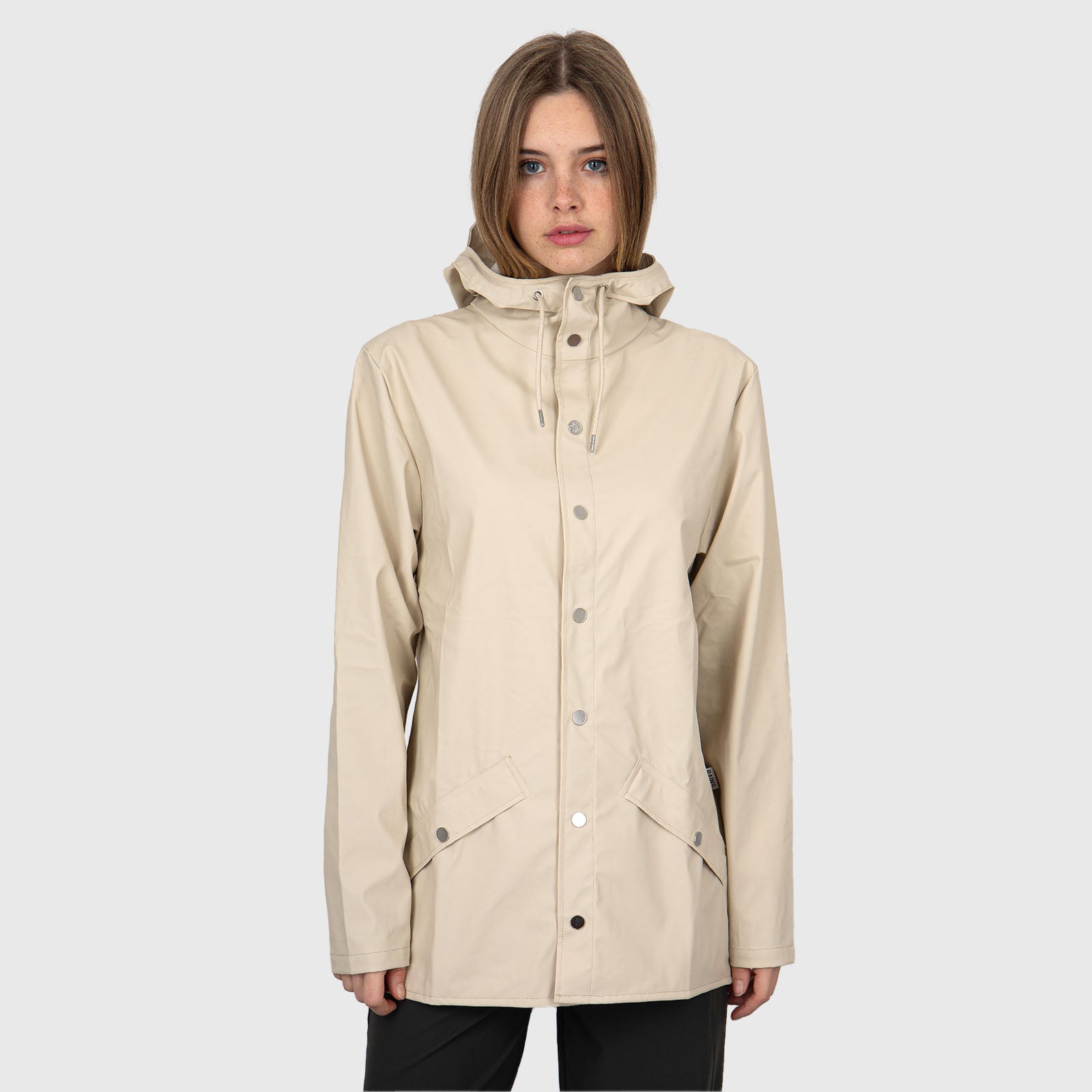 Rains Jacket Synthetic Cream - 6