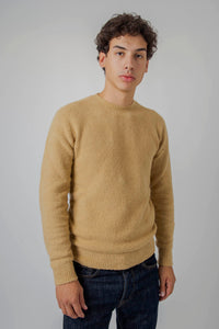 Roberto Collina Maglia Girocollo Swg Cammello Uomo roberto collina