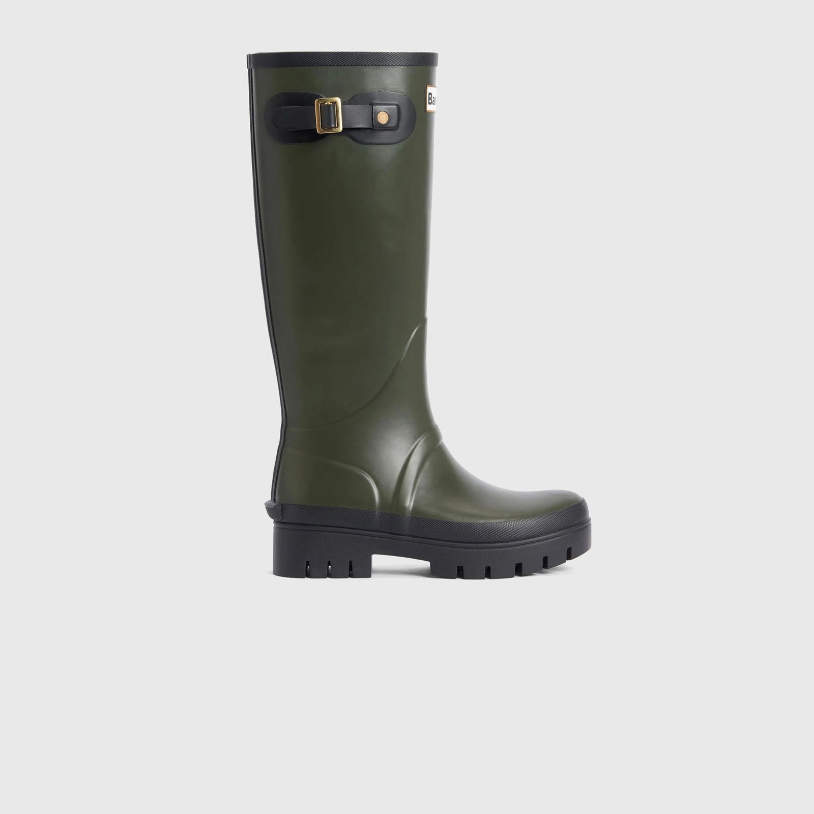 Barbour Stivale In Gomma Snowdon Verde Oliva Donna - 6