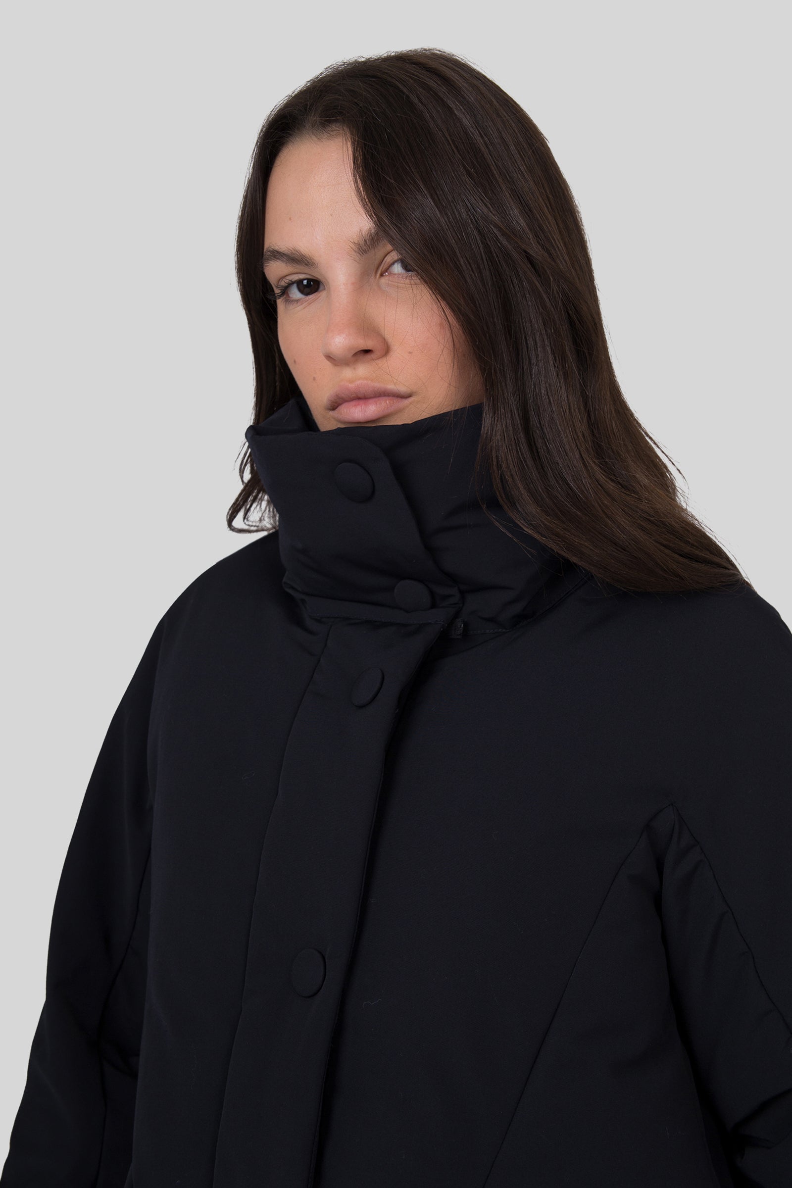 Aspesi Giubbotto Spumina Blu Navy Donna - 4