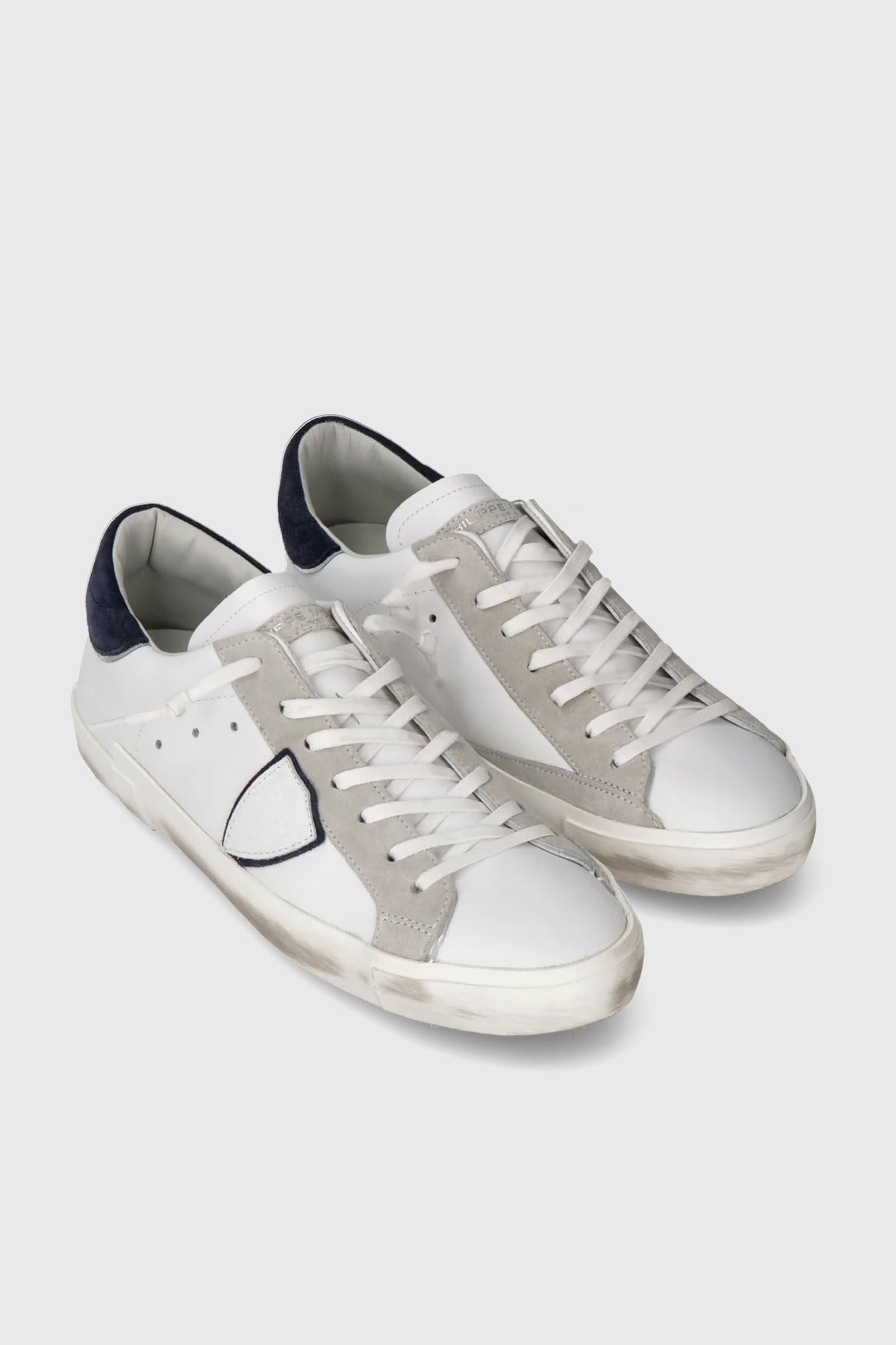 Philippe Model Sneaker Prsx Mixage Pop Blanc Bleu Bianco/blu Uomo - 2