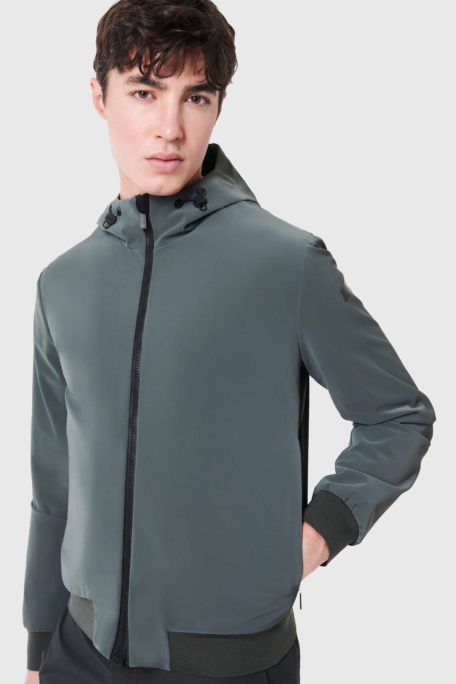 Rrd Wilson Hood Jkt Verde Uomo - 1
