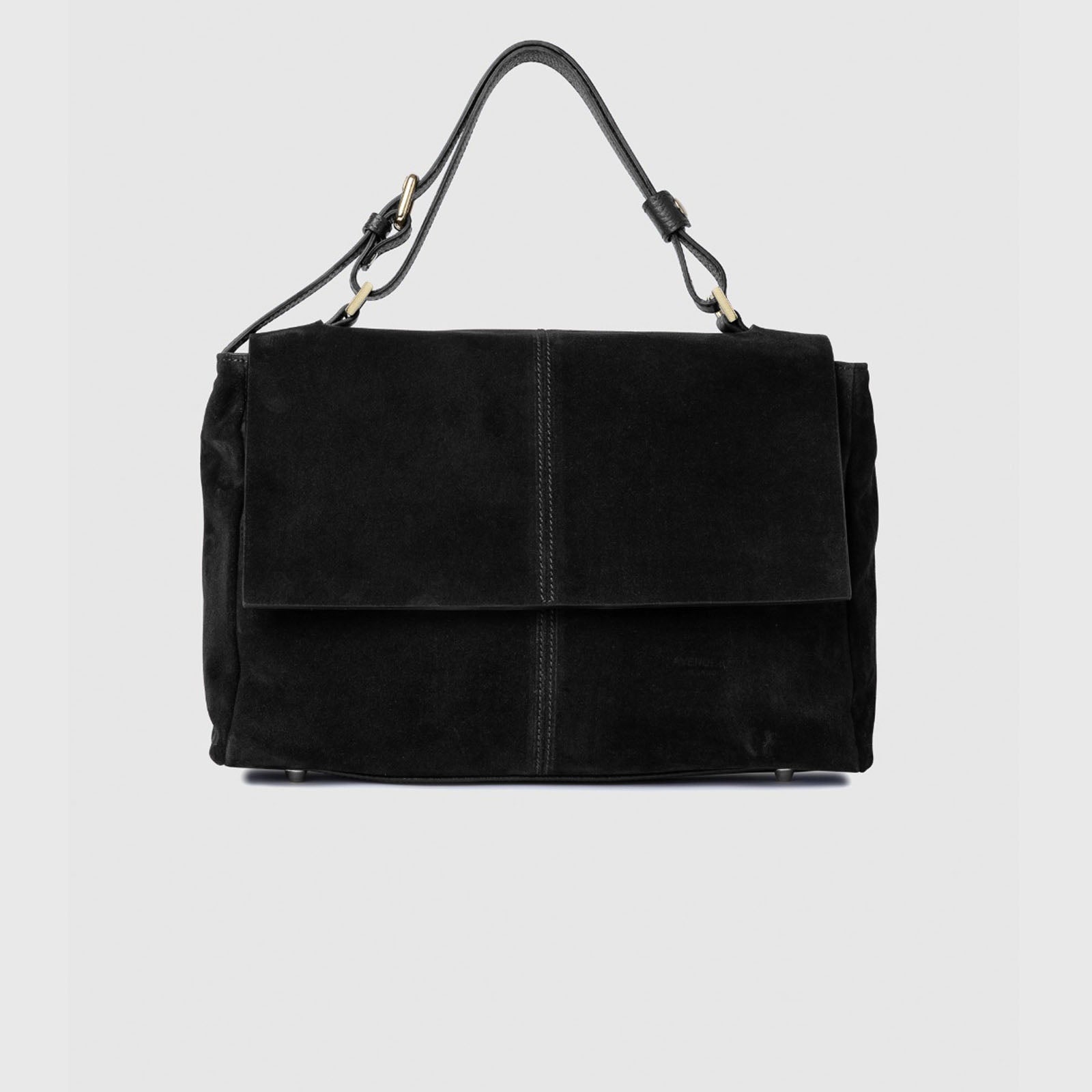 Avenue 67 Borsa Elettra Camoscio Nero Donna - 3