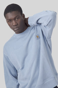 Carhartt Wip Felpa Nelson Blu Uomo carhartt wip