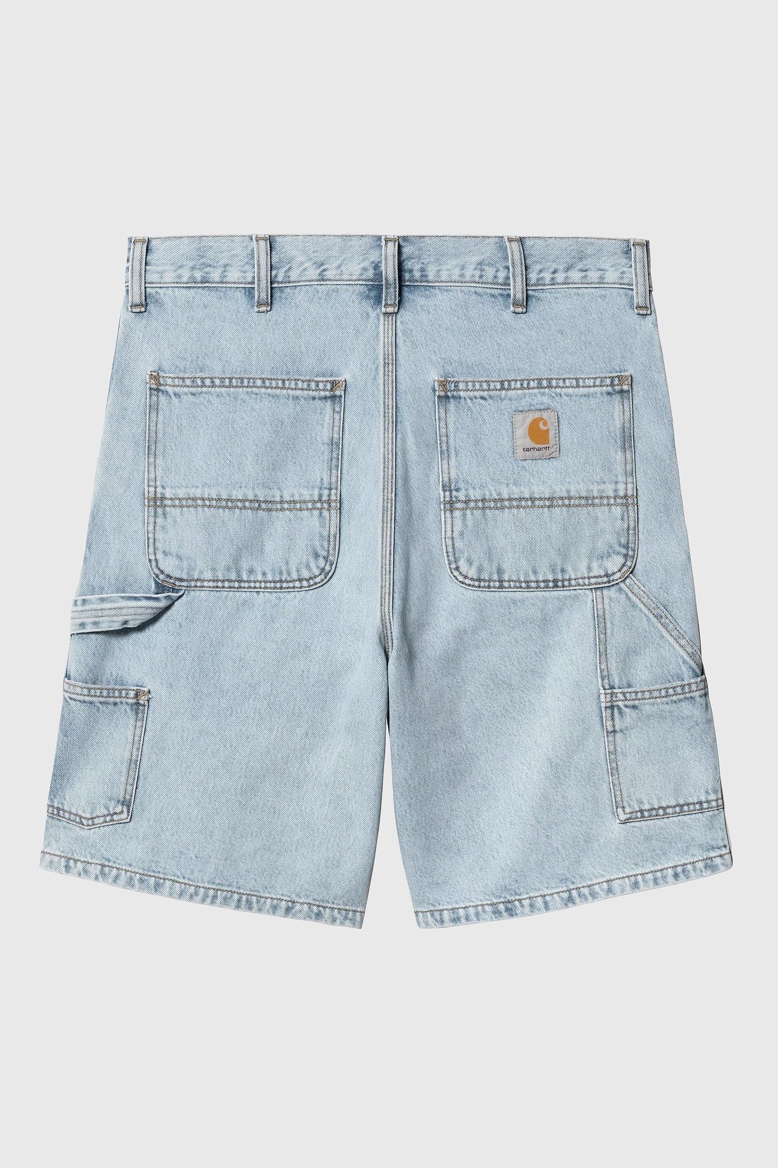 Carhartt Wip Bermuda Double Knee Blu Chiaro Uomo - 2