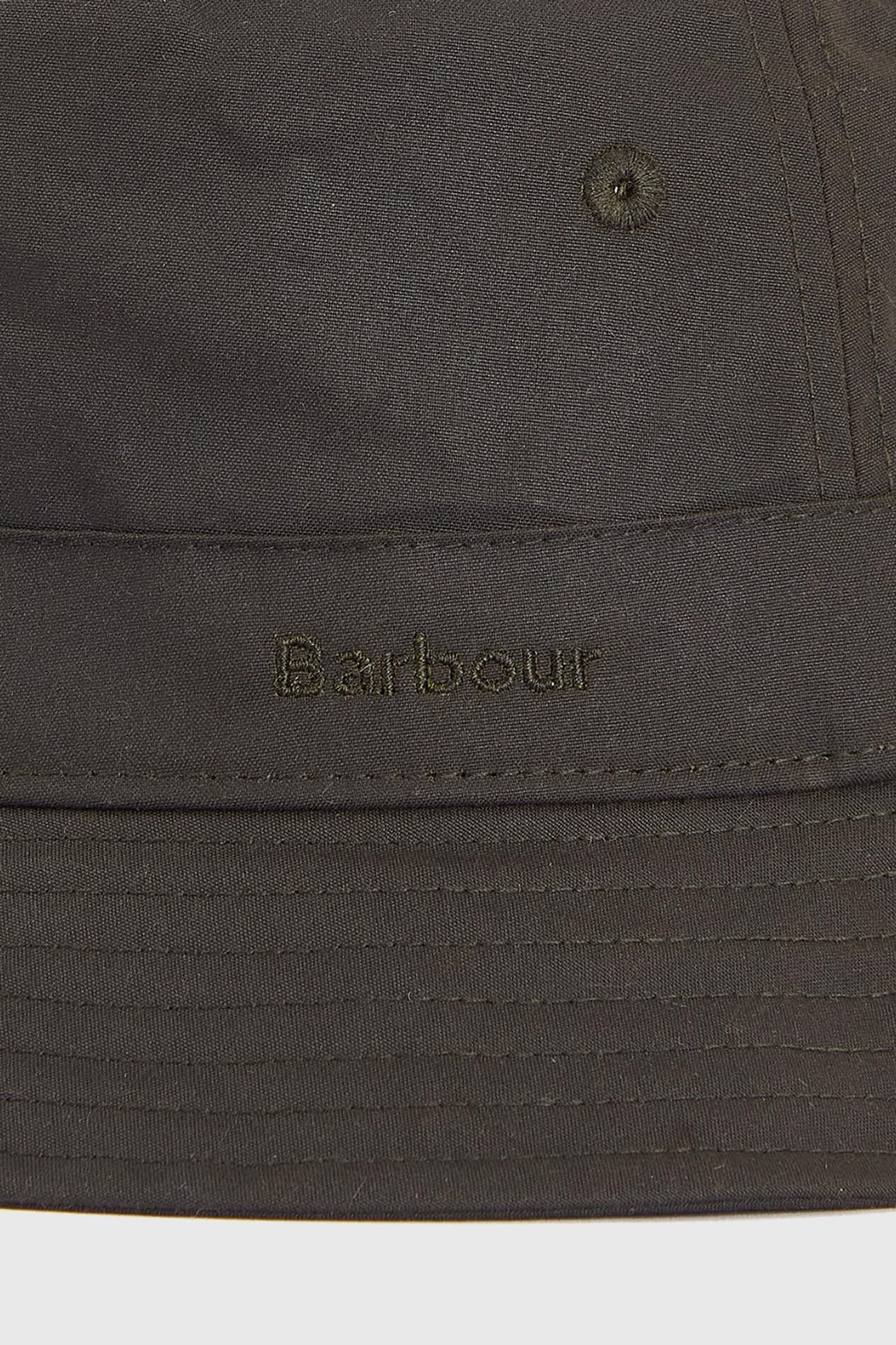 Barbour Cappello Belsay Wax Sport Verde Oliva Donna - 2