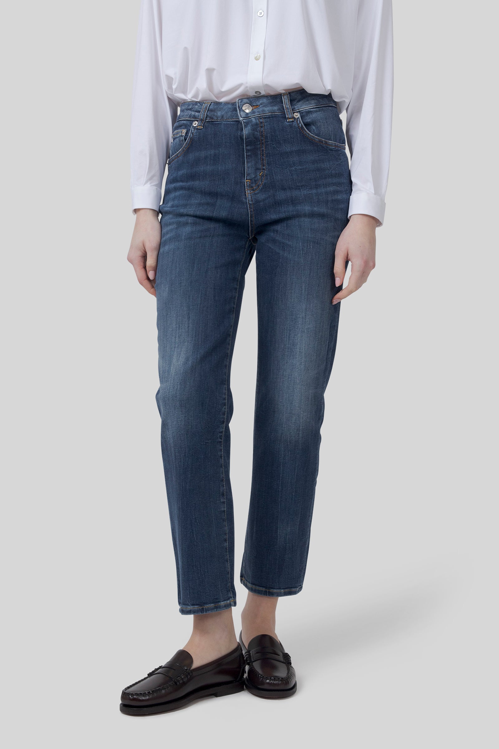 Department Five Jeans Adid Blu Medio Donna - 6
