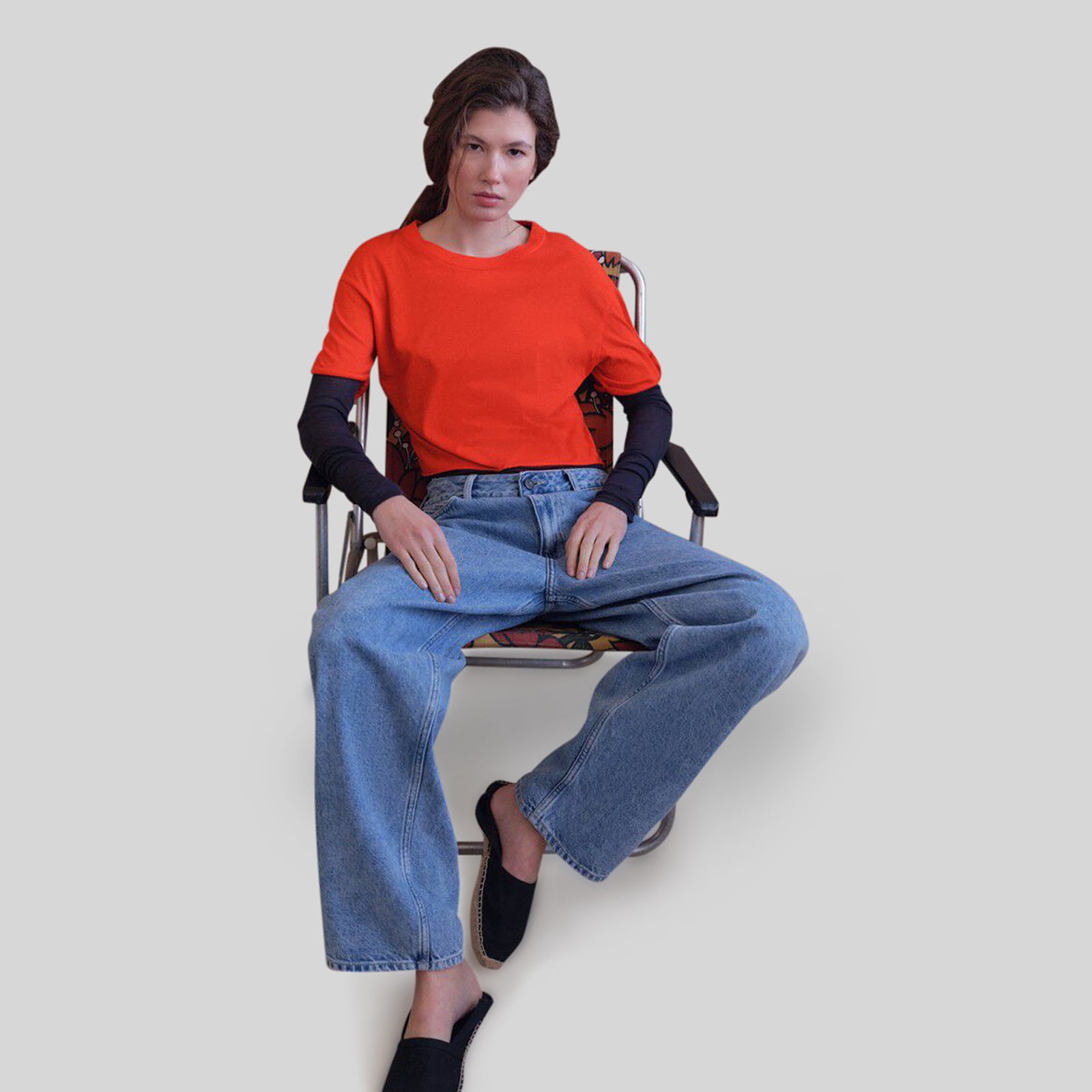 American Vintage T-shirt Apoly Fragola Donna - 4