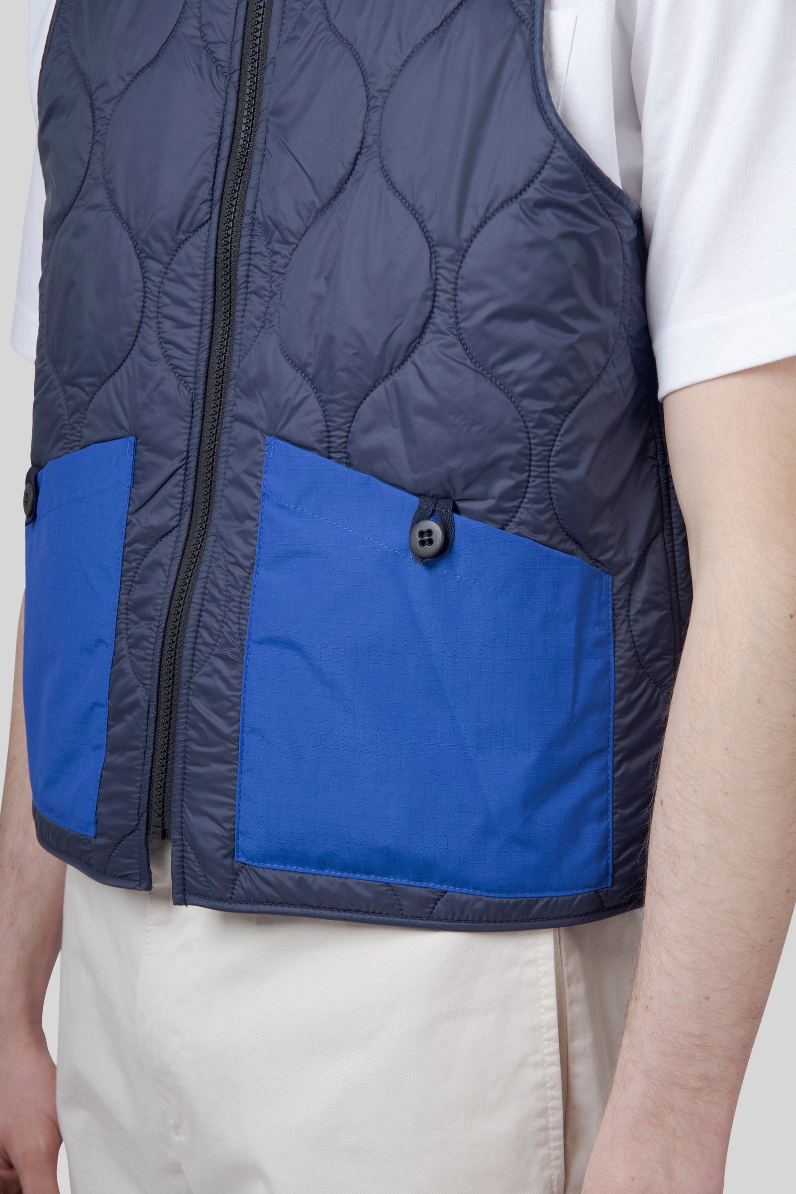 Manifattura Ceccarelli All Season Vest Blu/cobalto Uomo - 2