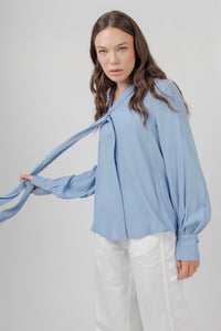 Semicouture Camicia Christine Celeste Donna semicouture