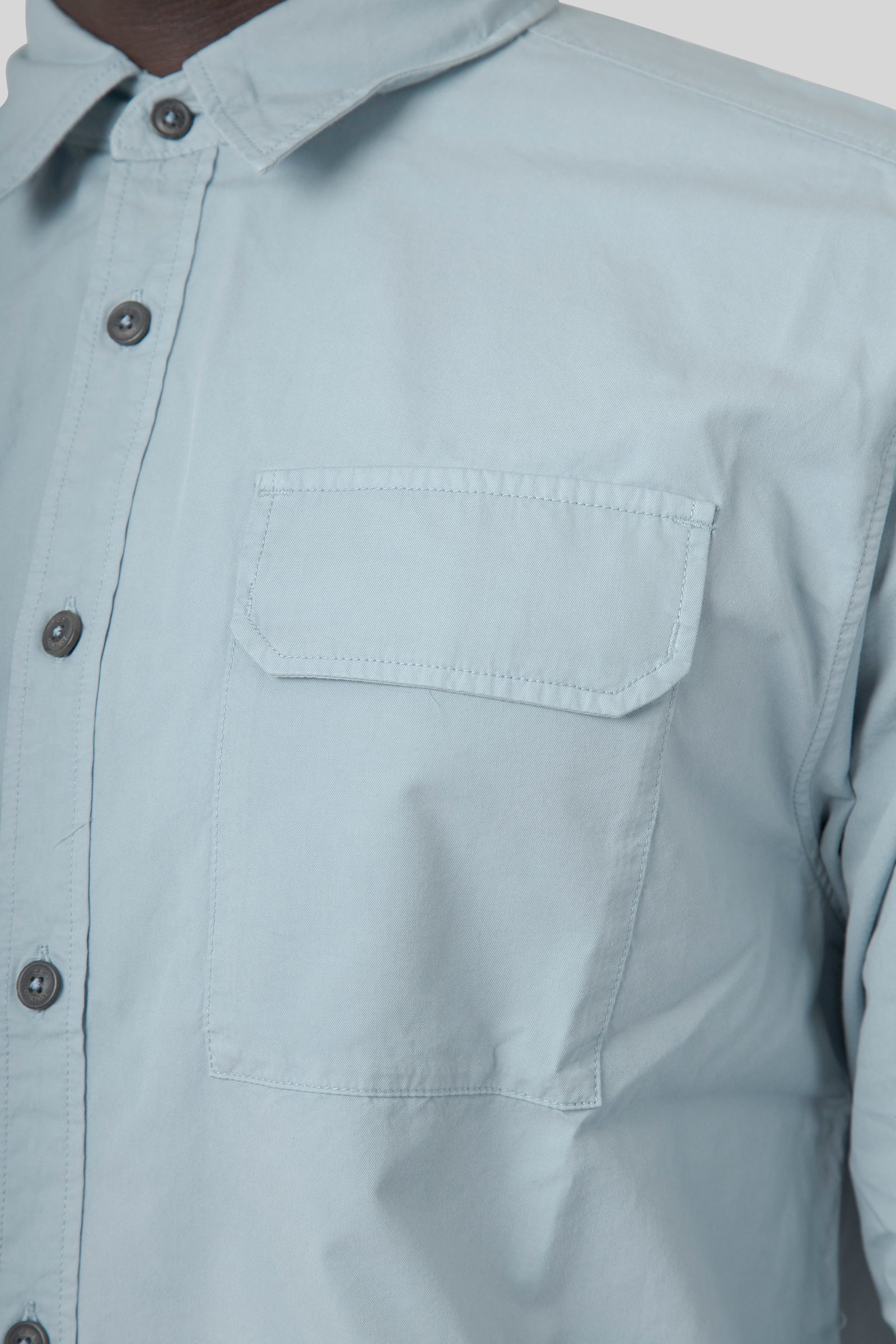 Organic Gabardine Lens Shirt - 7