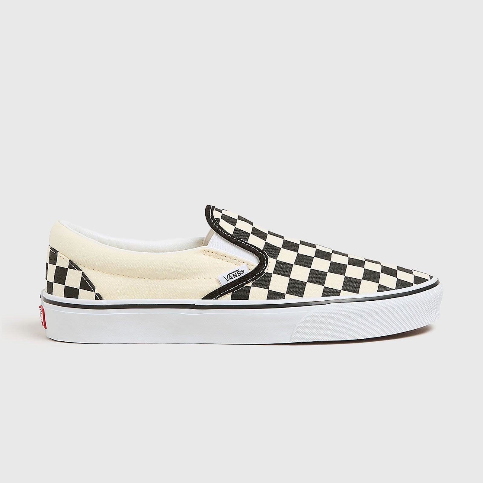 Vans "off The Wall" Sneaker Classic Slip-on Bianco/nero Donna - 5