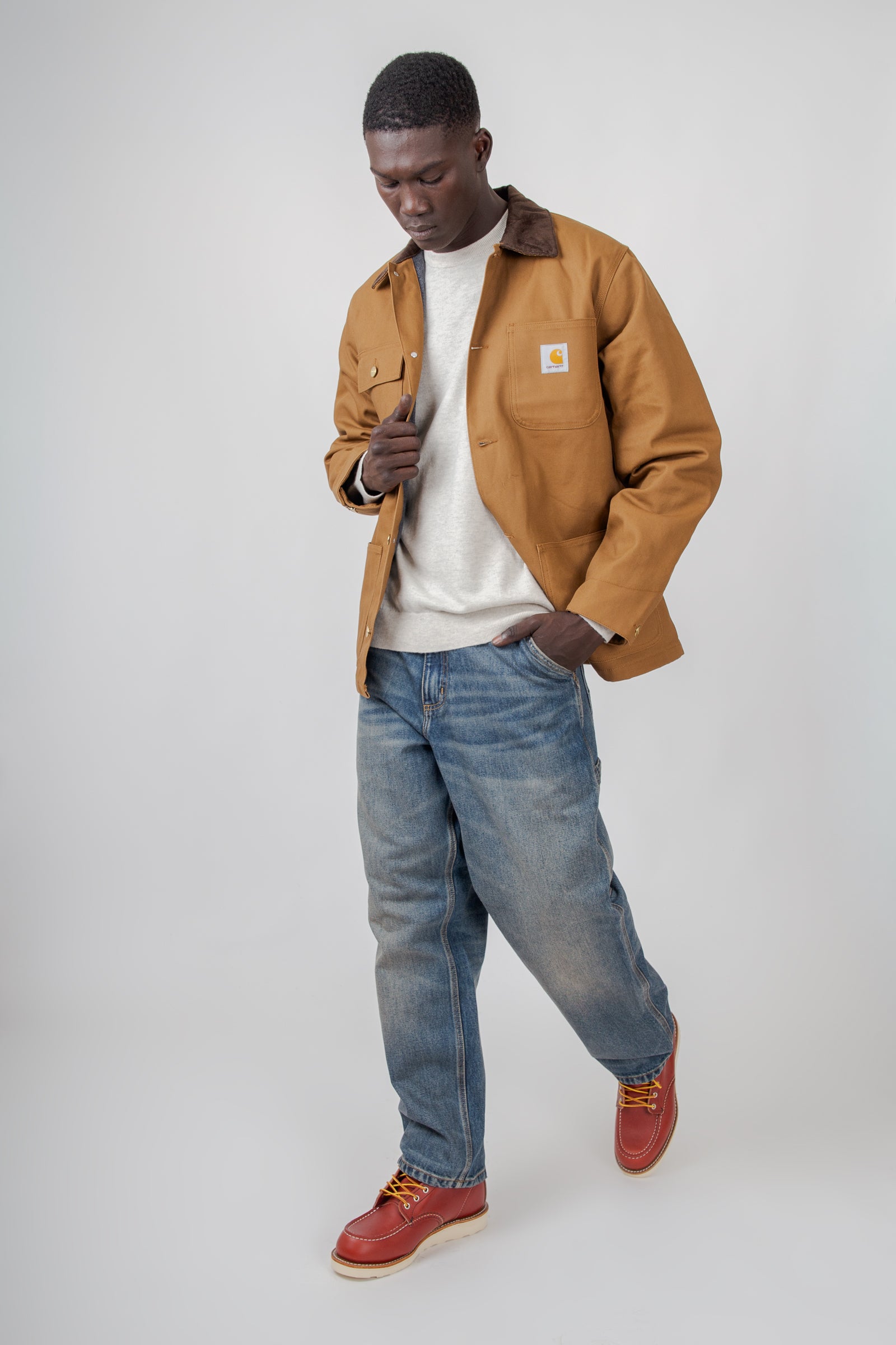 Carhartt Wip Jeans Single Knee Blu Medio Uomo - 6