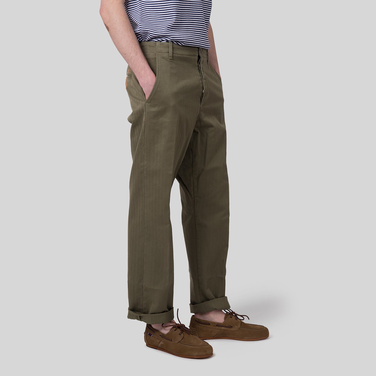 Fortela Pantalone Hector Verde Uomo - 8