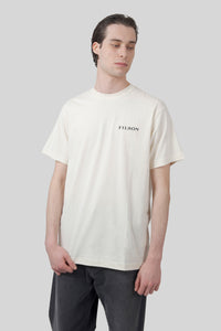 Filson T-shirt Scenic Graphic Bianco Off Uomo filson