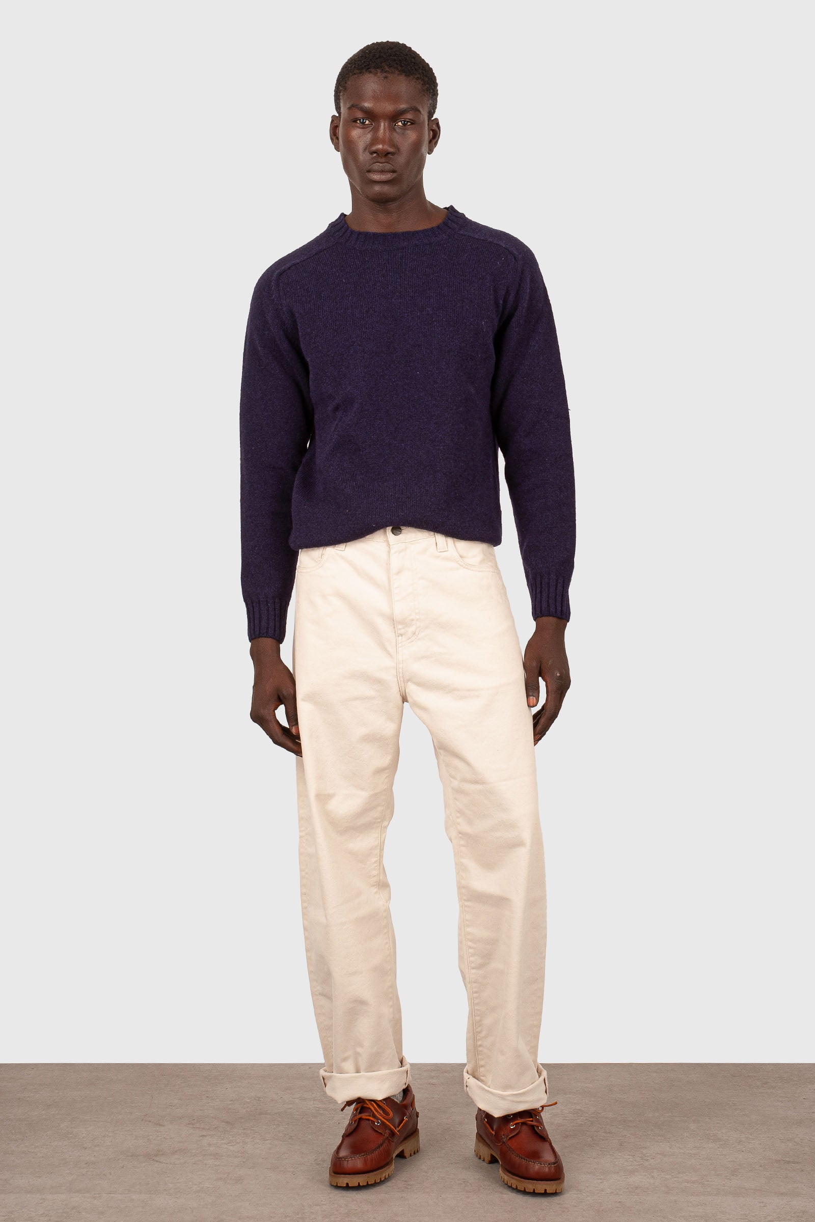 Carhartt Wip Landon Pant Ecru Uomo - 3