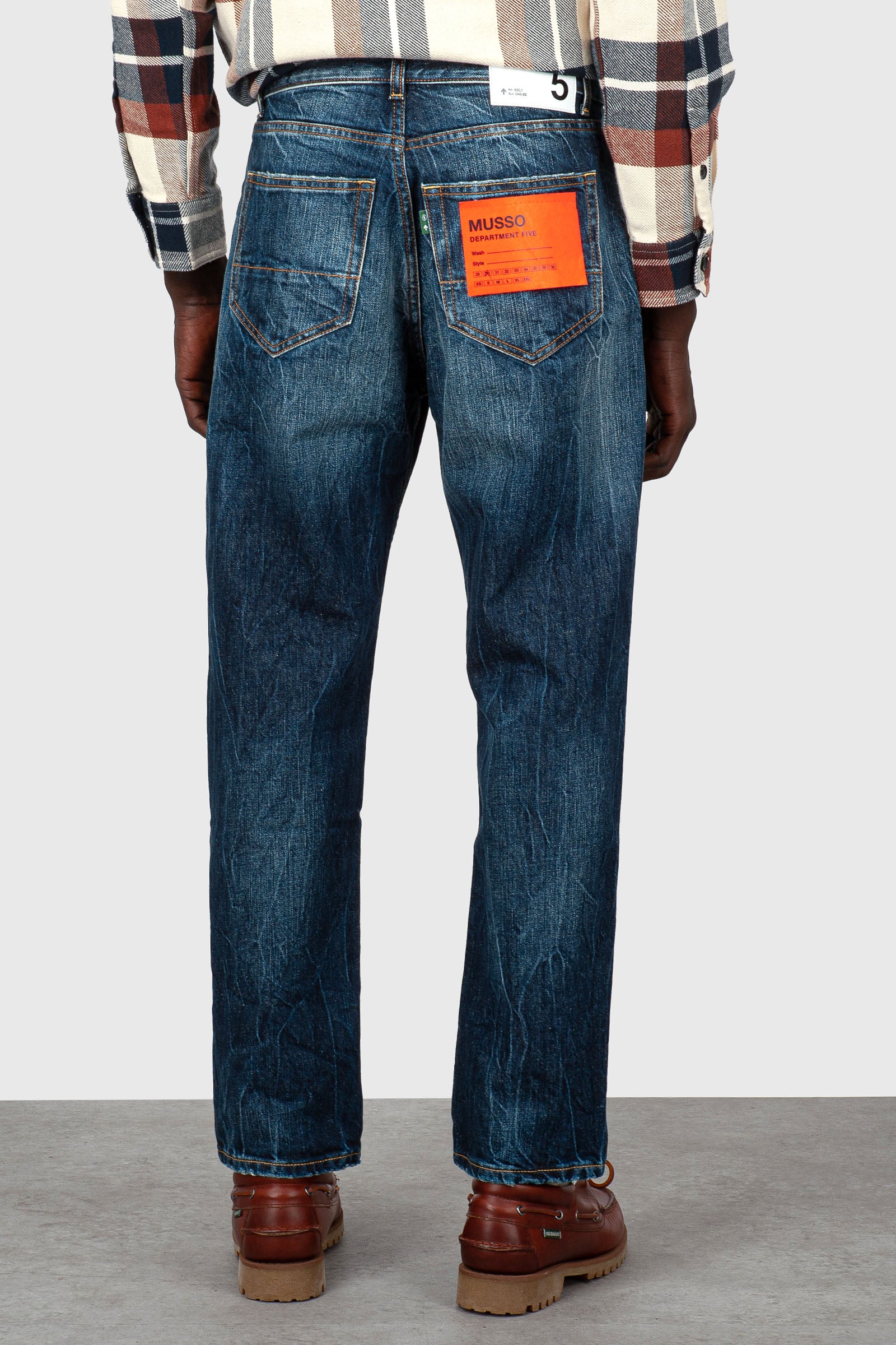 Department Five Jeans Musso Tapered Blu Medio Uomo - 3