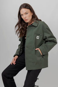 Carhartt Wip W' Barnett Jacket Verde Militare Donna carhartt wip