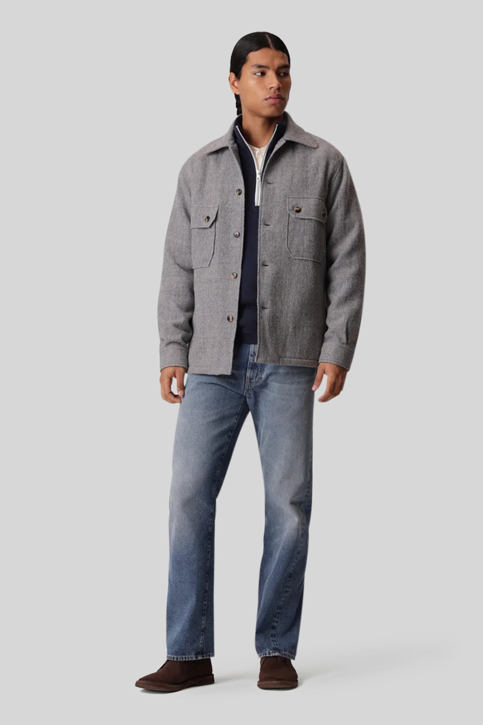 Pepper Wool Overshirt - 2