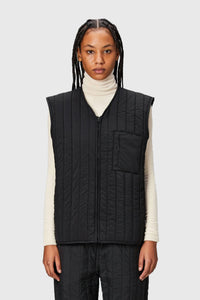 Rains Gilet Banja Liner Nero Donna rains