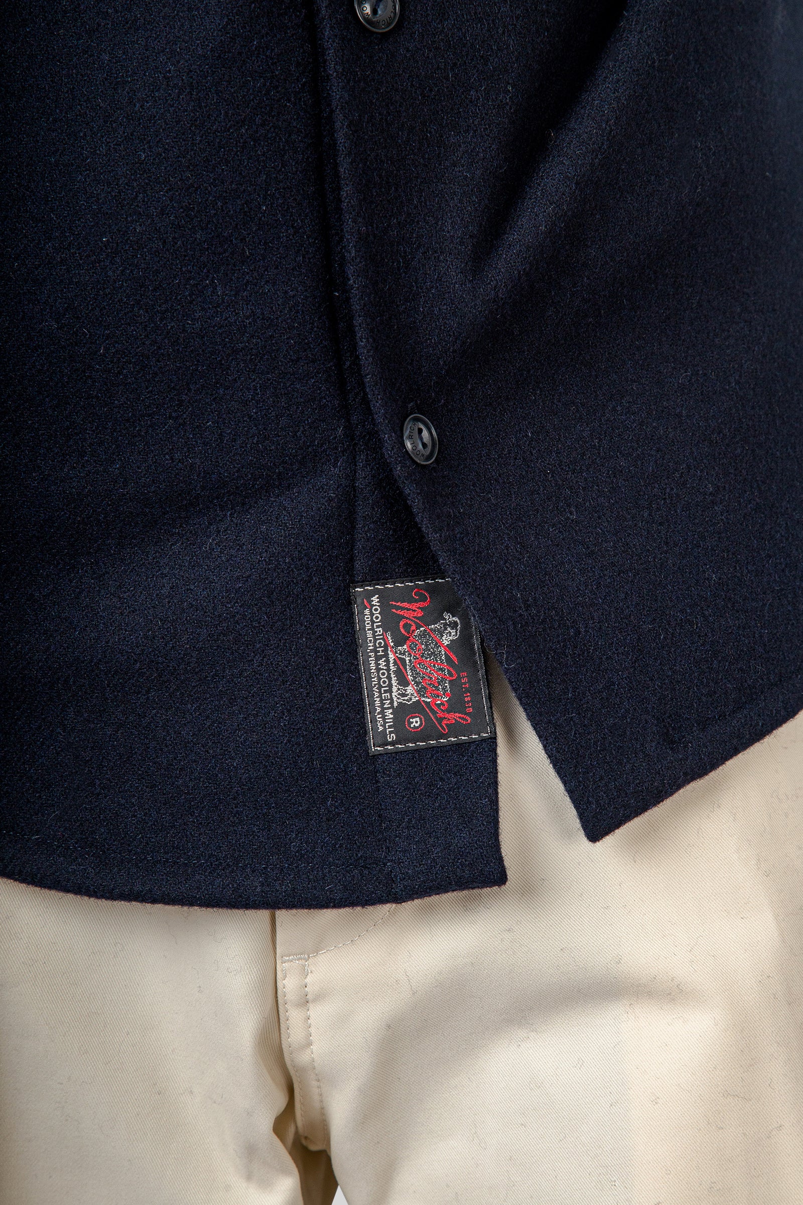Woolrich Woolen Mills Ranger Overshirt Blu Uomo - 6