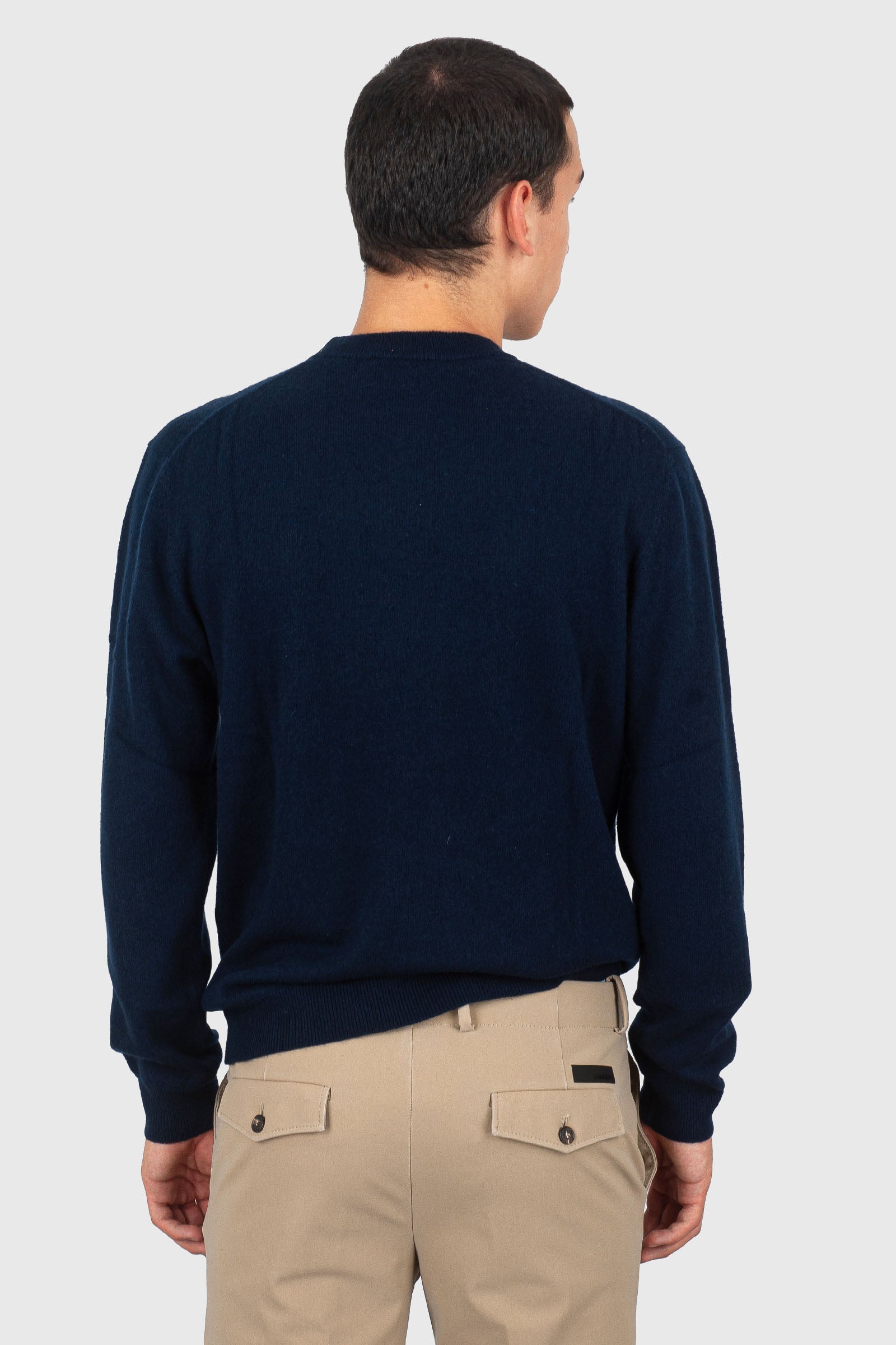 Absolut Cashmere Maglia Trader Blu Navy Uomo - 4