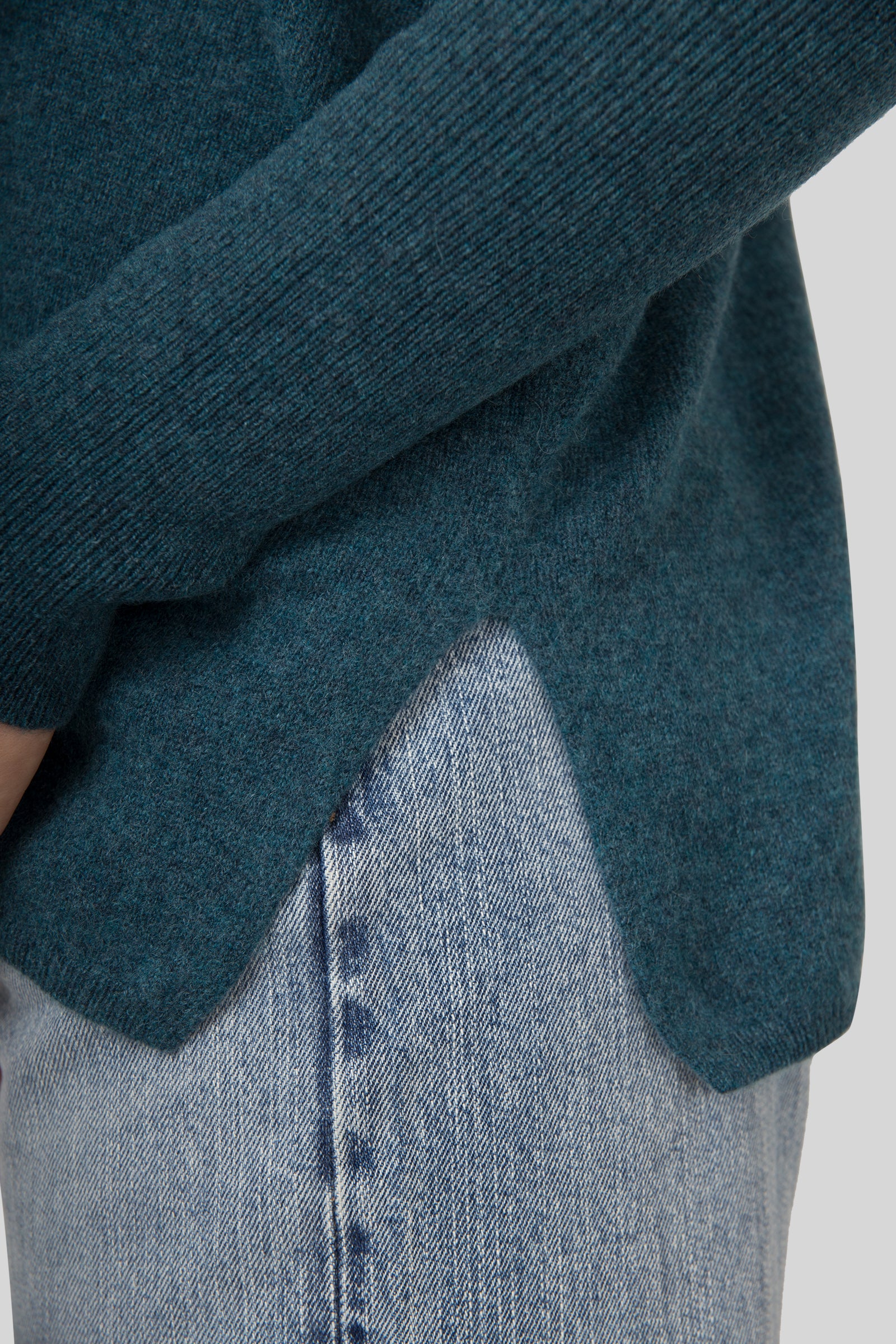 Absolut Cashmere Maglia Clara Petrolio Donna - 6