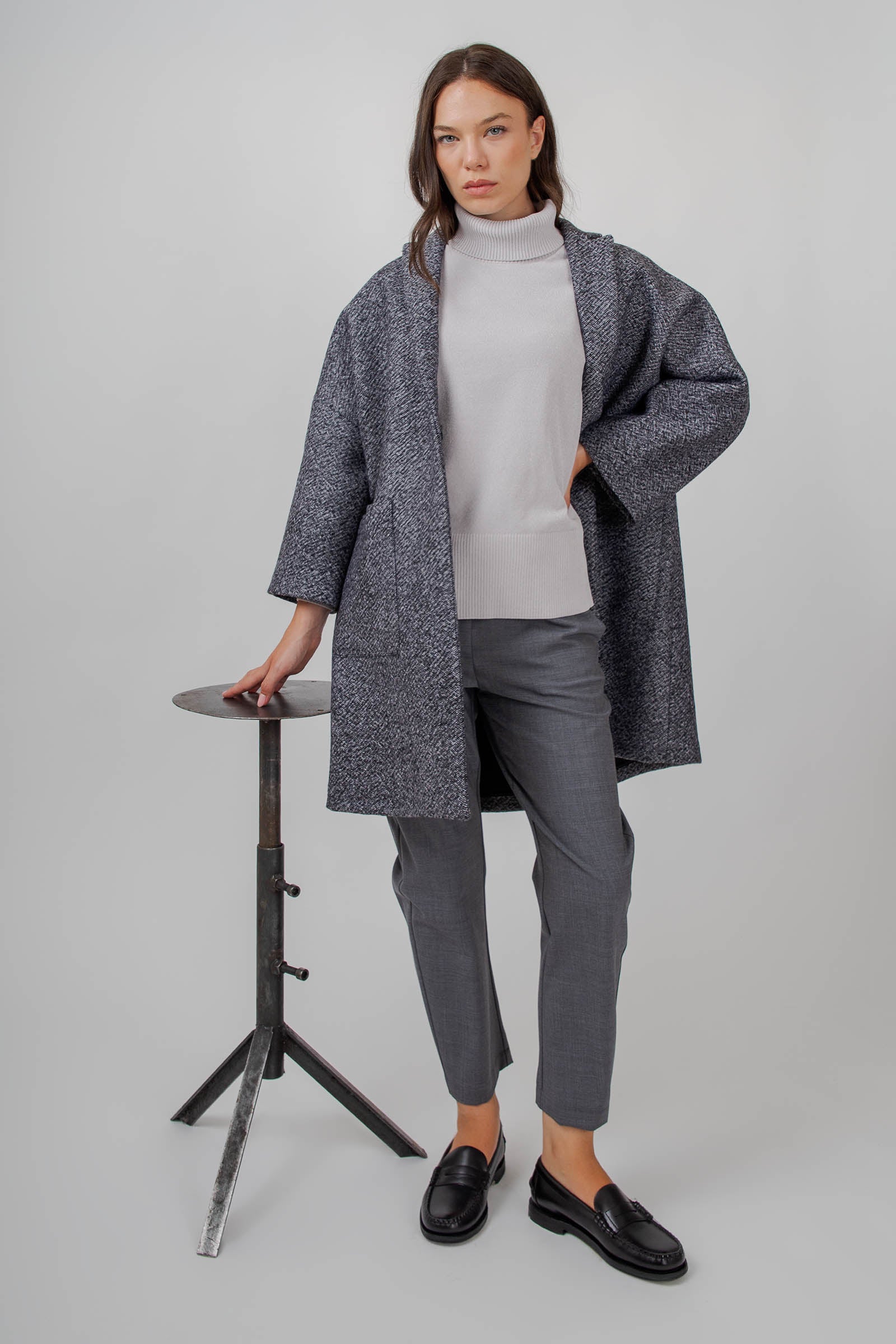 Semicouture Pantalone Buddy Grigio Donna - 2