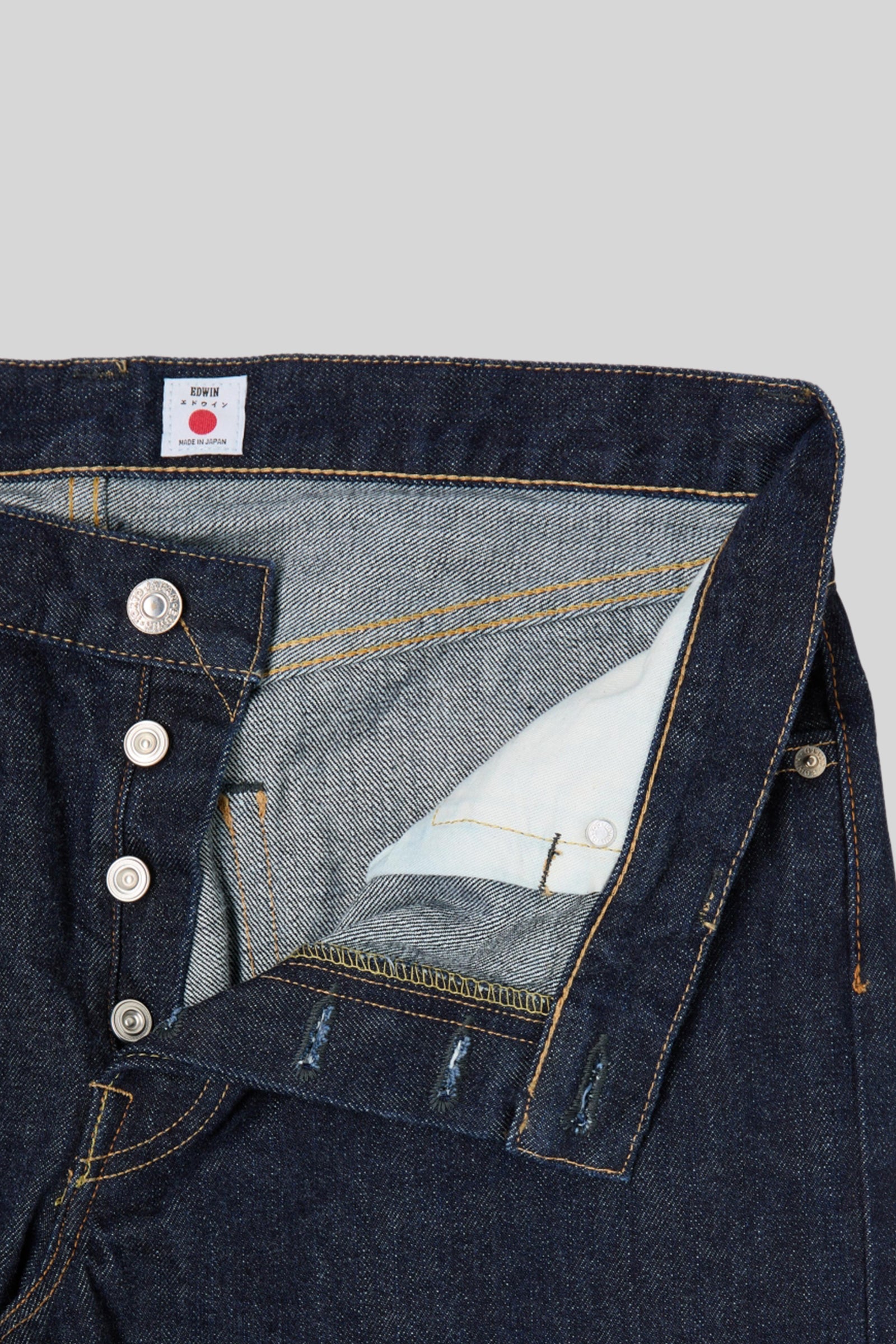 Edwin Jeans Regular Tapered Blu Scuro Uomo - 4