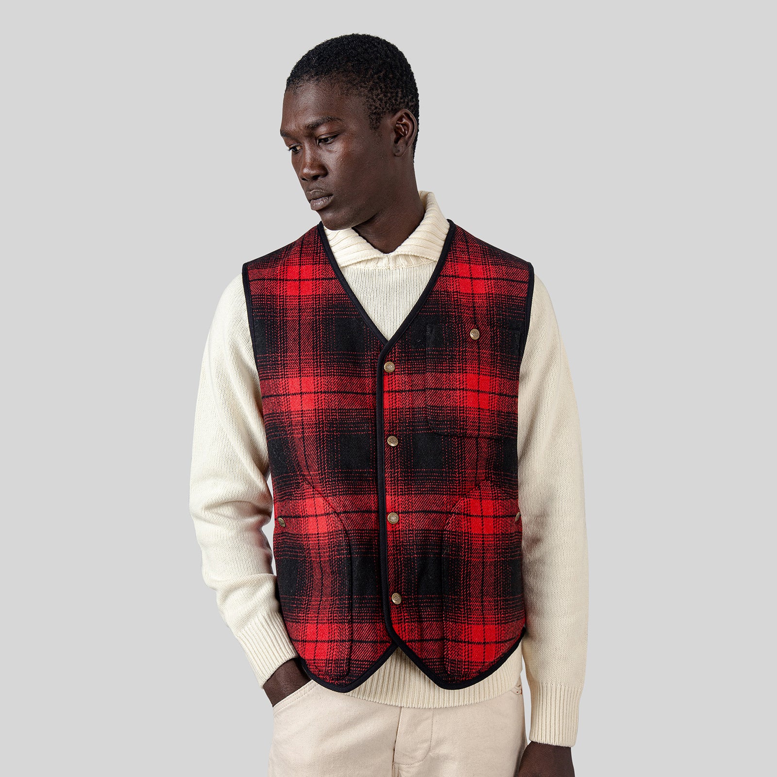 Wildriver Check Vest - 9