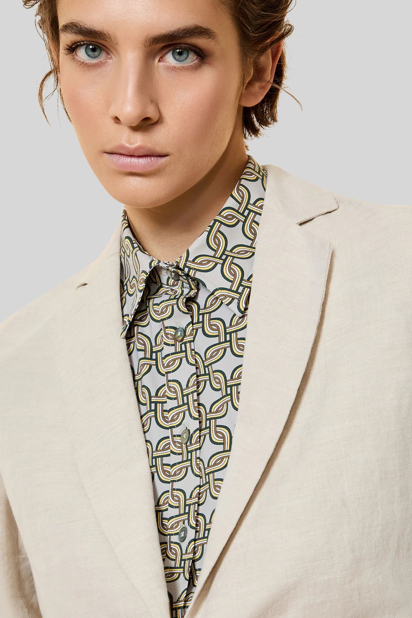 Rrd Lynco Boyfriend Wom Blazer Sabbia Donna - 4