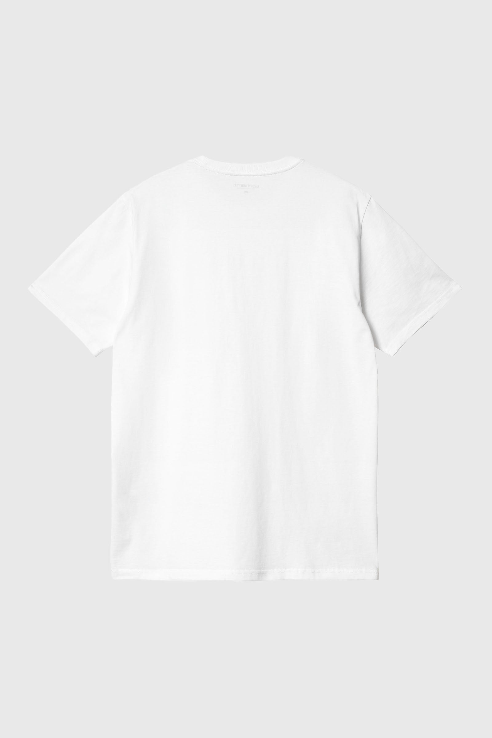 Carhartt Wip T-shirt S/s Amour Pocket Bianco Uomo - 2