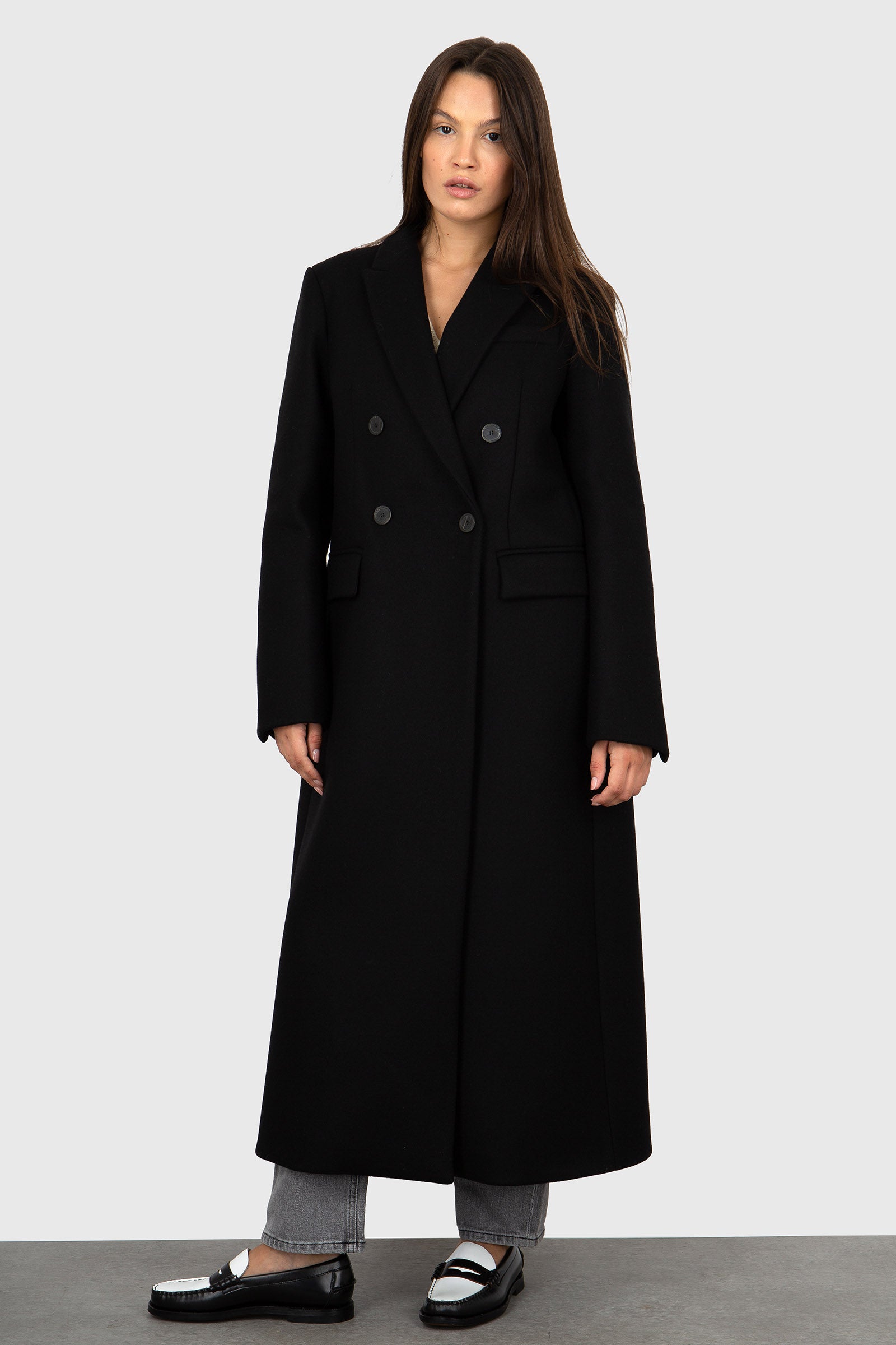 Semicouture Cappotto Heloise Nero Donna - 3